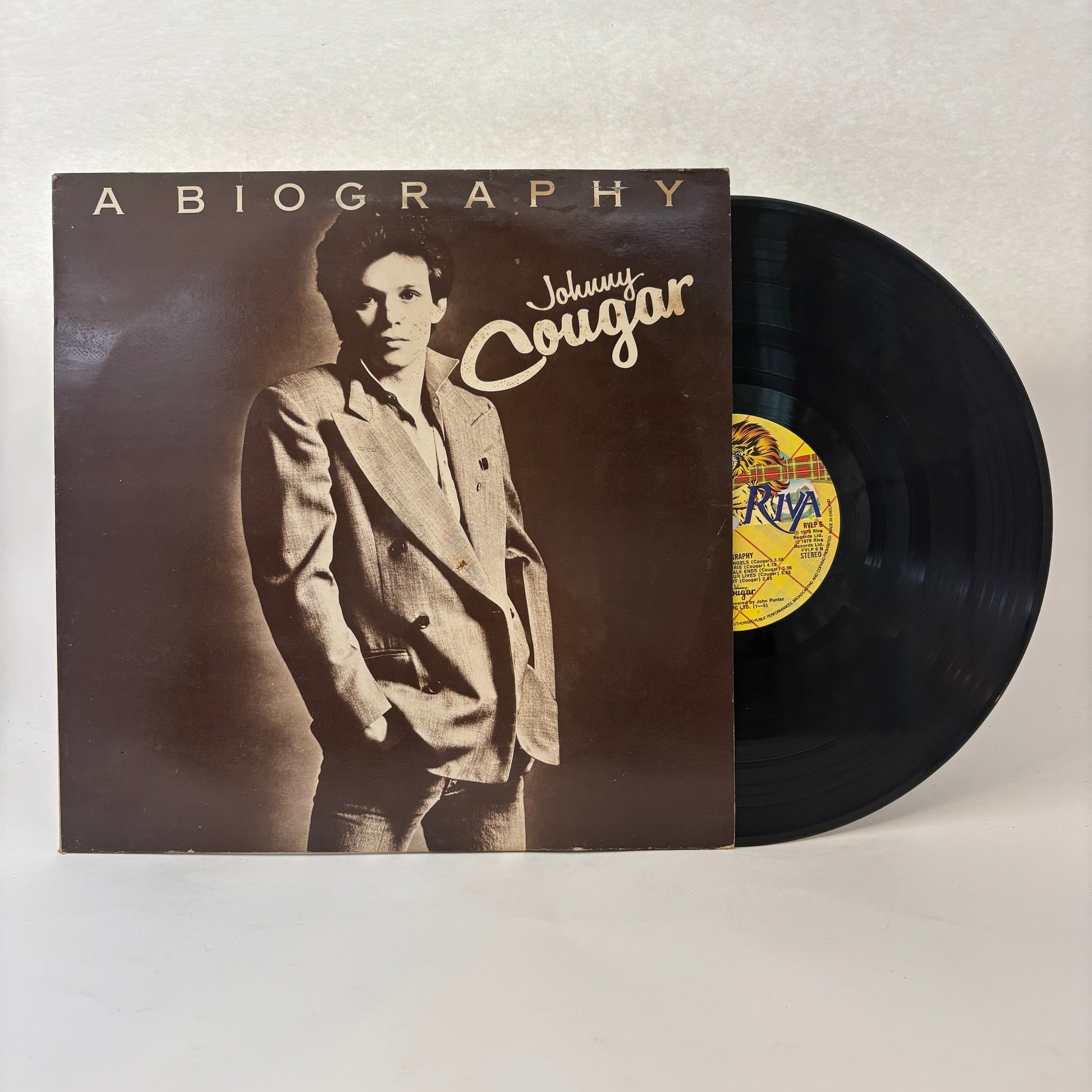 John Cougar Mellencamp : A Biography (LP,Album)