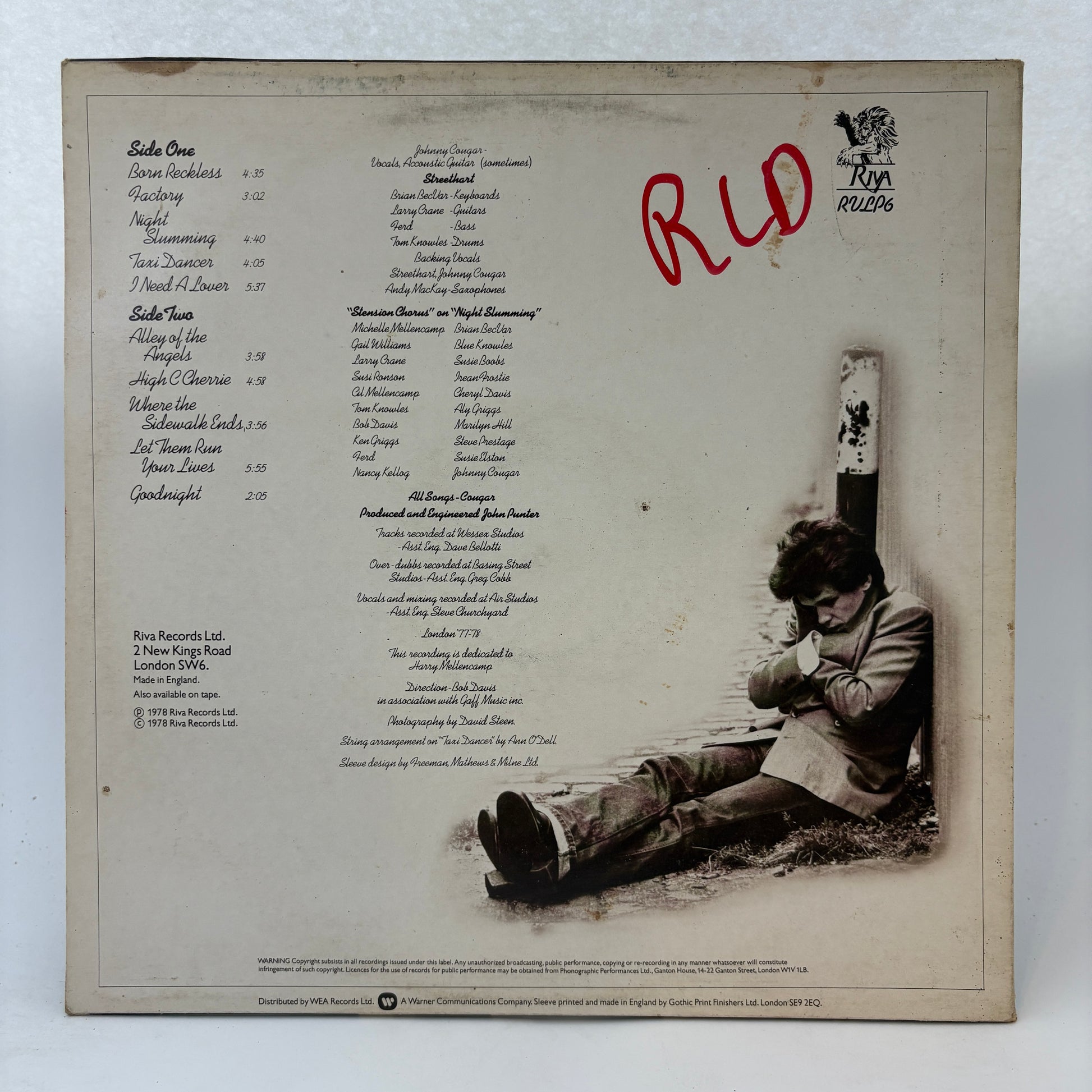 John Cougar Mellencamp : A Biography (LP,Album)