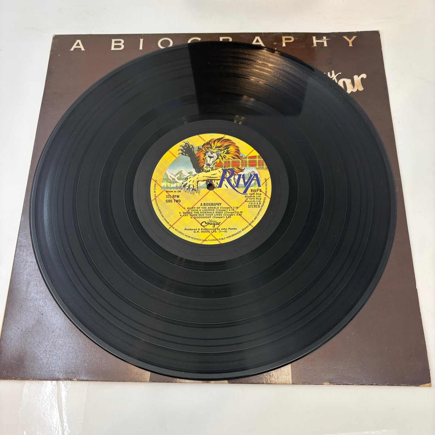 John Cougar Mellencamp : A Biography (LP,Album)