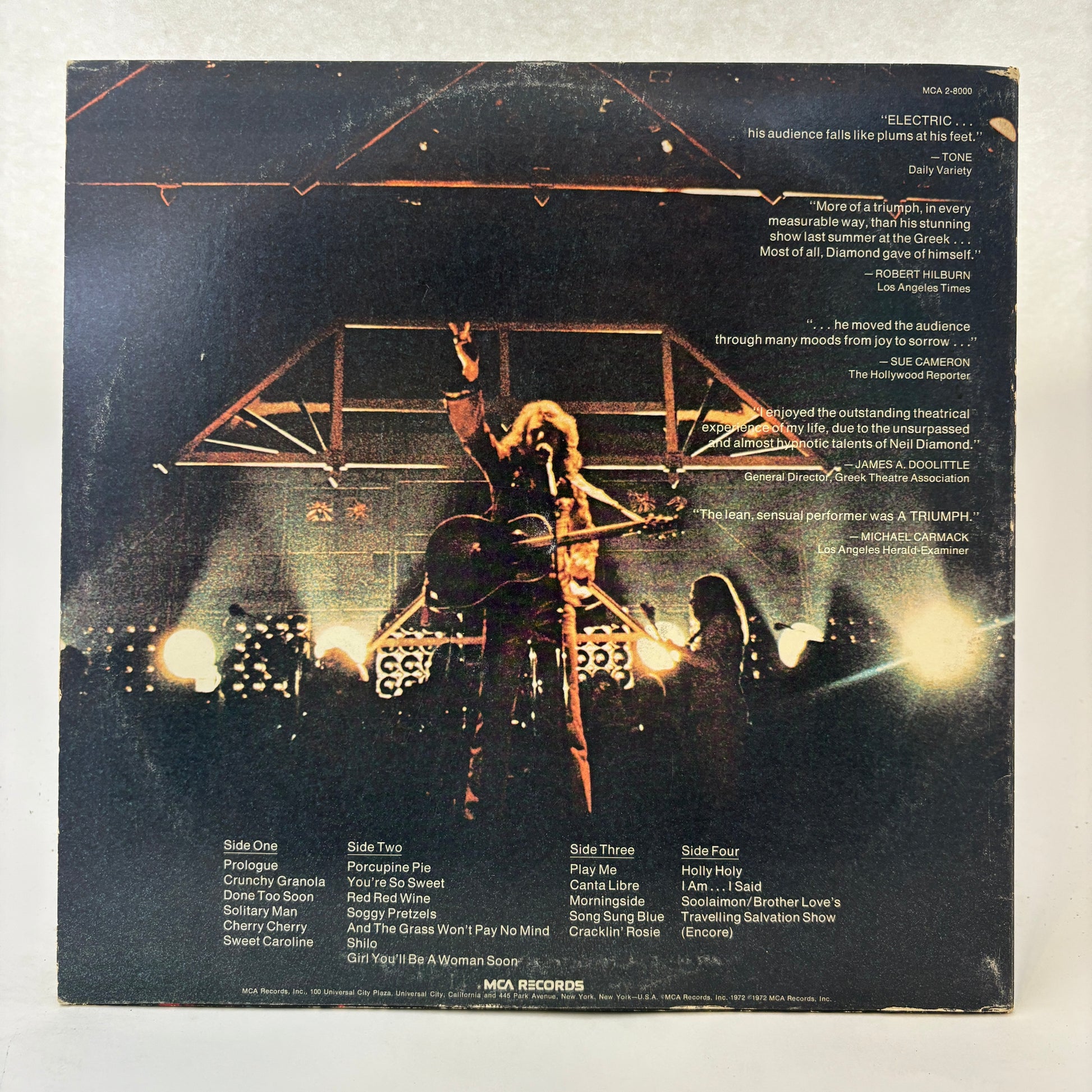 Neil Diamond : Hot August Night (LP,Album)