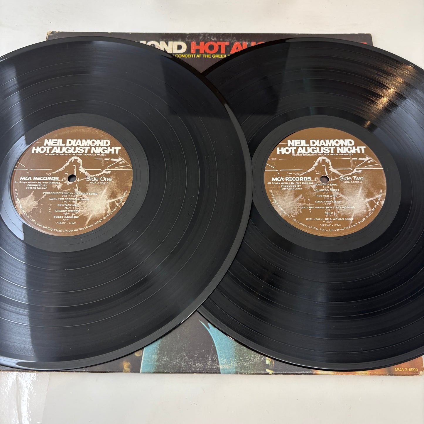 Neil Diamond : Hot August Night (LP,Album)