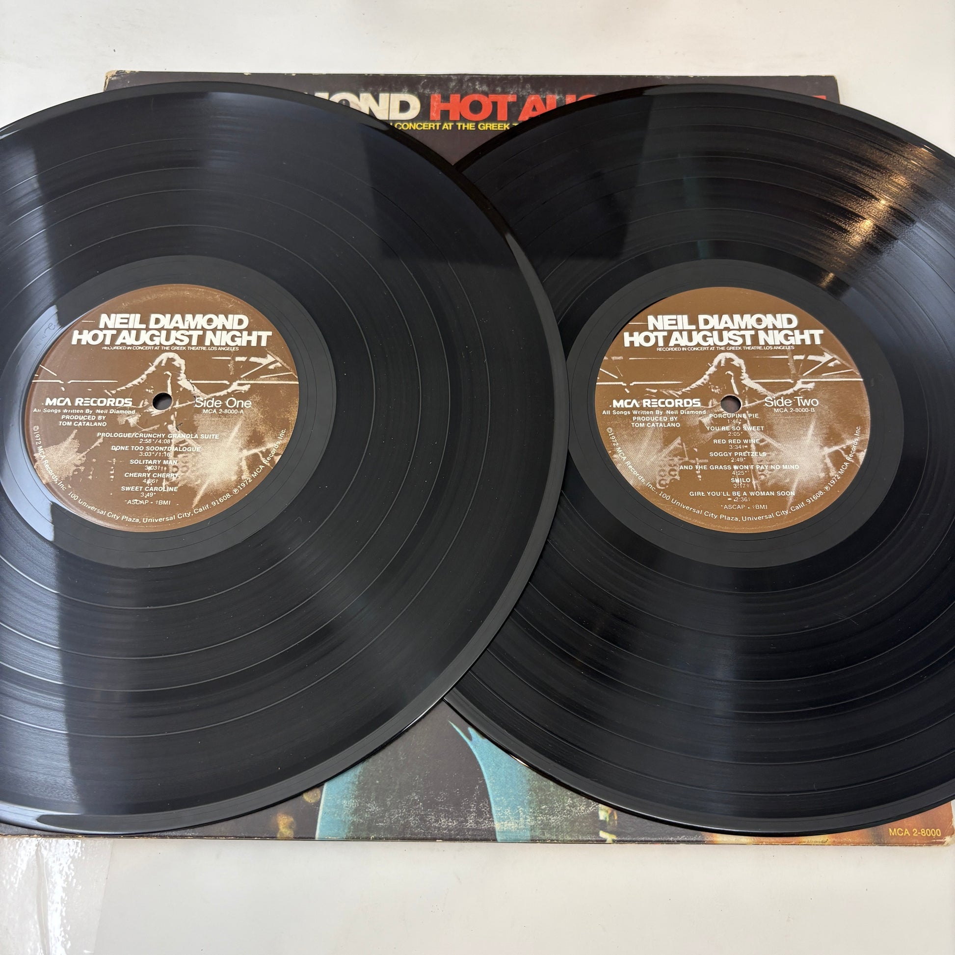 Neil Diamond : Hot August Night (LP,Album)