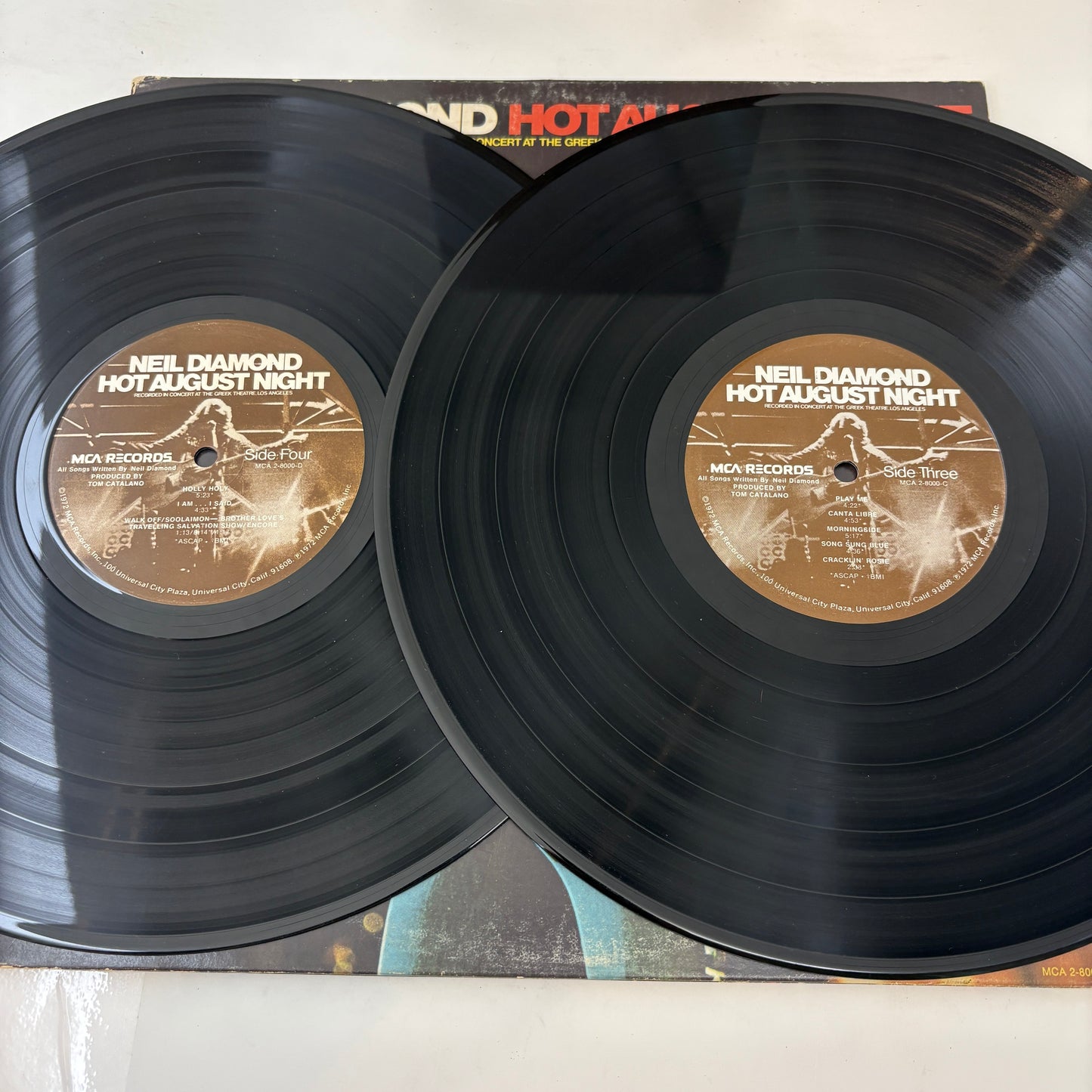 Neil Diamond : Hot August Night (LP,Album)