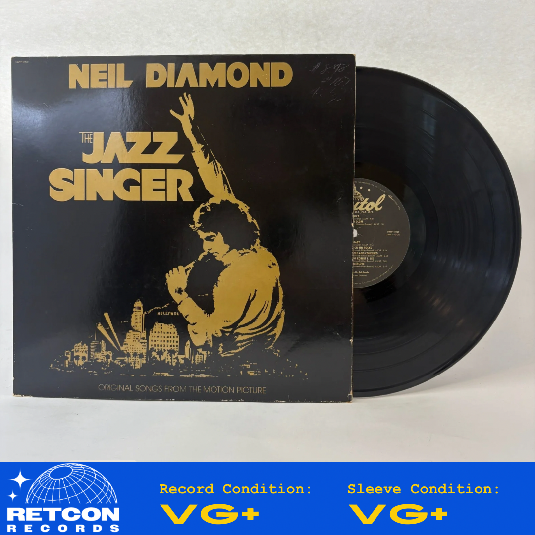 Neil Diamond : The Jazz Singer (Original Songs From The Motion Picture) (LP,Album,Stereo)