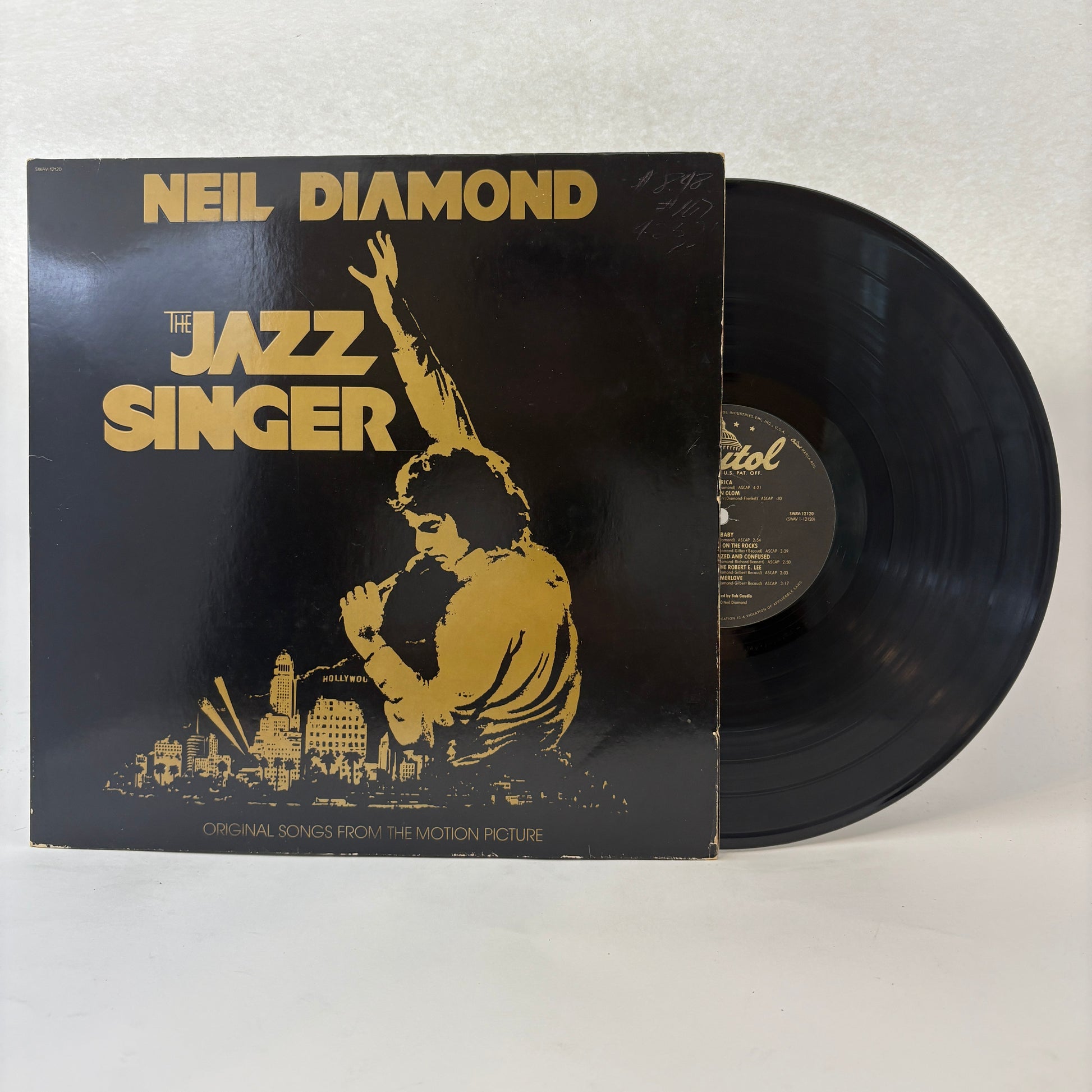 Neil Diamond : The Jazz Singer (Original Songs From The Motion Picture) (LP,Album,Stereo)