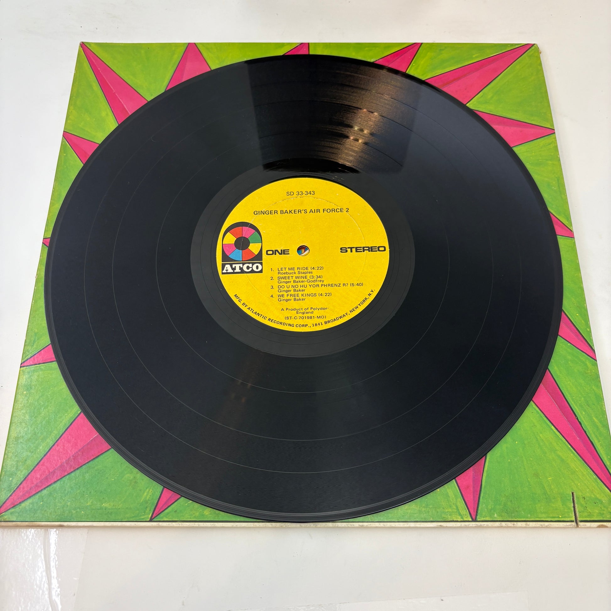 Ginger Baker's Air Force : Air Force 2 (LP,Album)