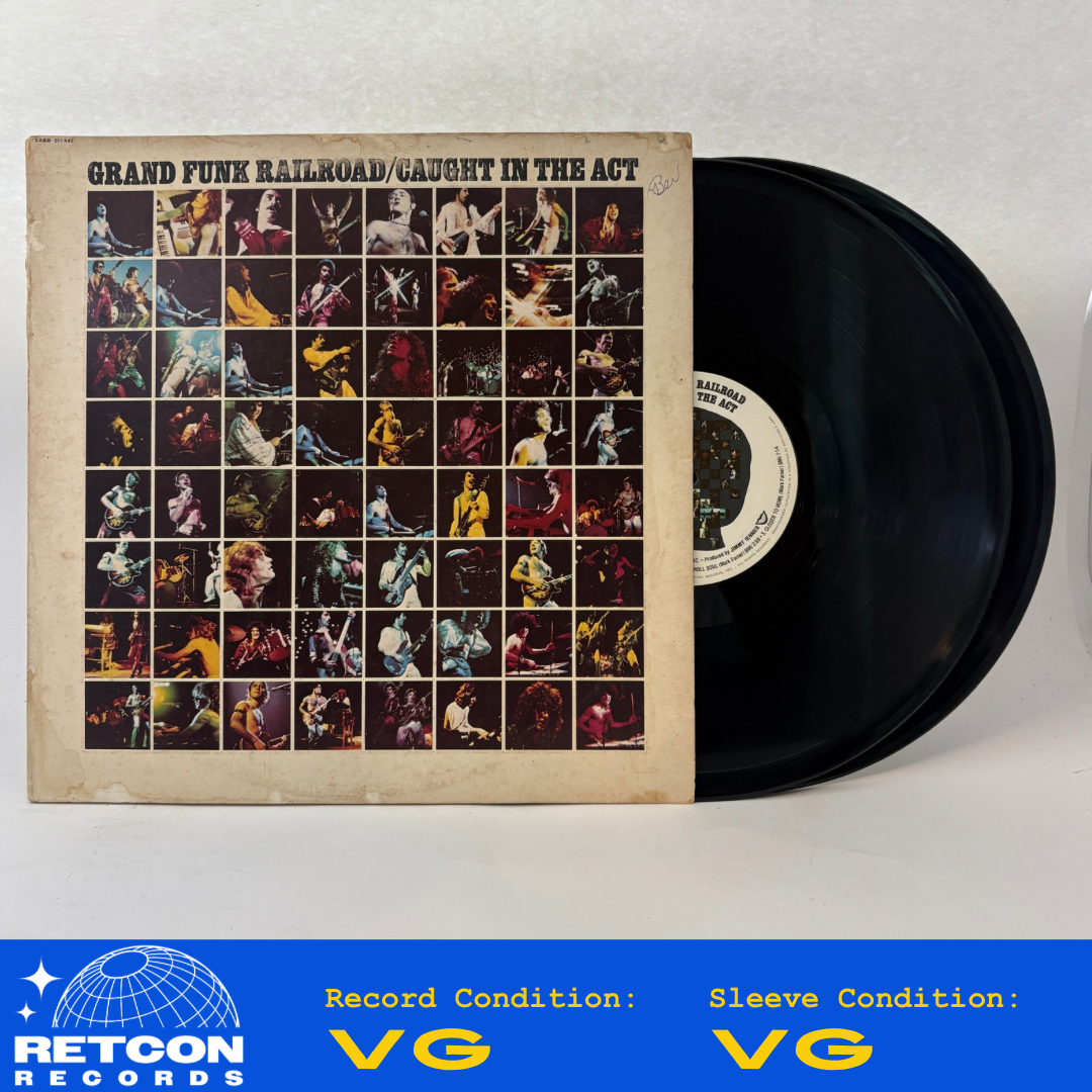 Grand Funk Railroad : Caught In The Act (LP,Album,Club Edition)