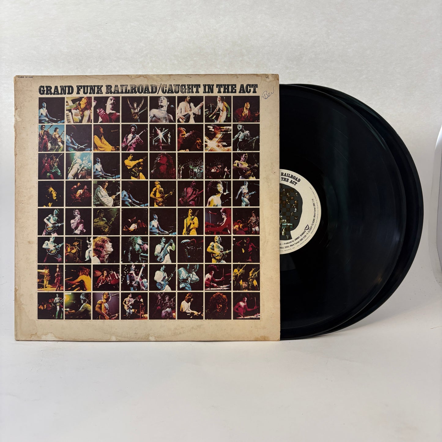 Grand Funk Railroad : Caught In The Act (LP,Album,Club Edition)