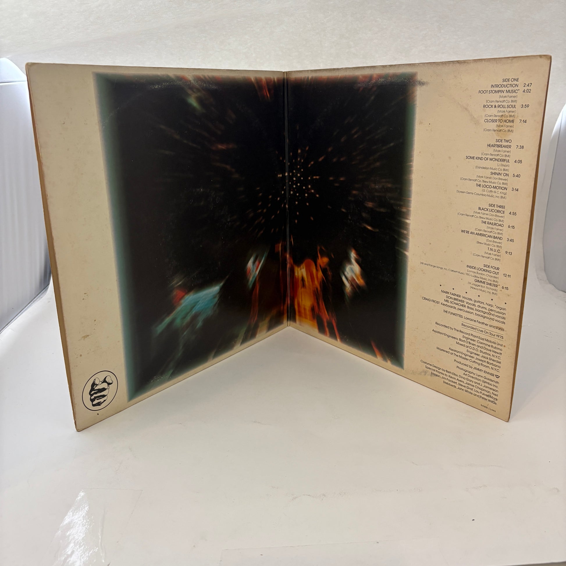 Grand Funk Railroad : Caught In The Act (LP,Album,Club Edition)