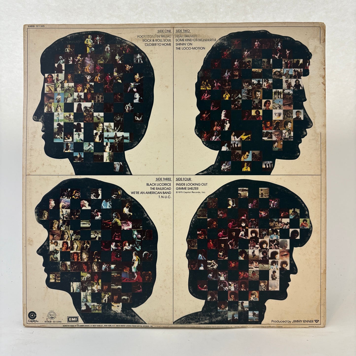 Grand Funk Railroad : Caught In The Act (LP,Album,Club Edition)