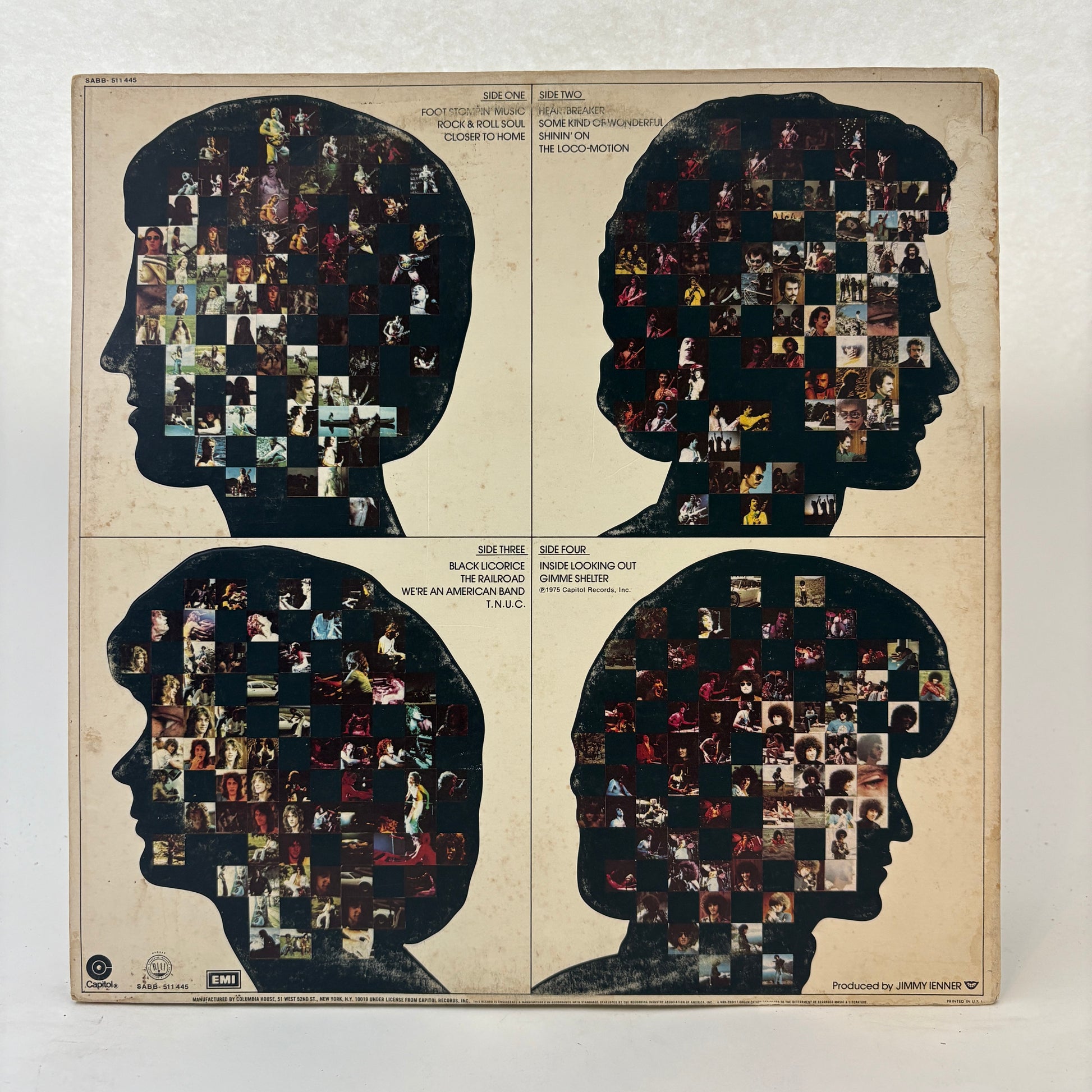 Grand Funk Railroad : Caught In The Act (LP,Album,Club Edition)