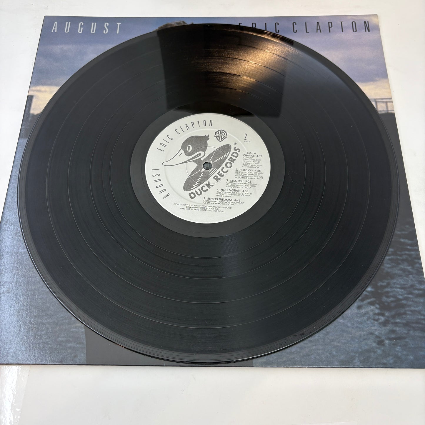 Eric Clapton : August (LP,Album)