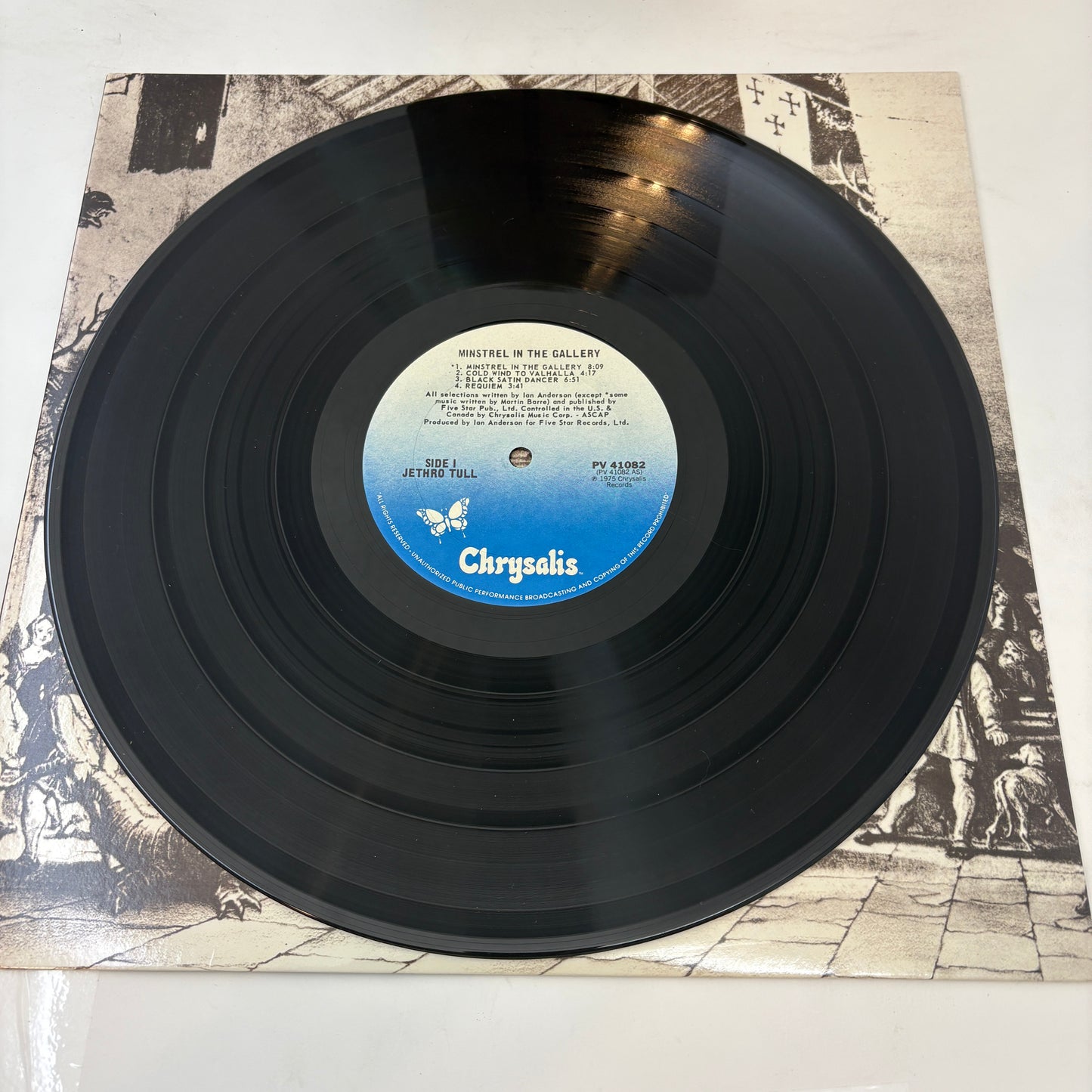 Jethro Tull : Minstrel In The Gallery (LP,Album,Reissue)