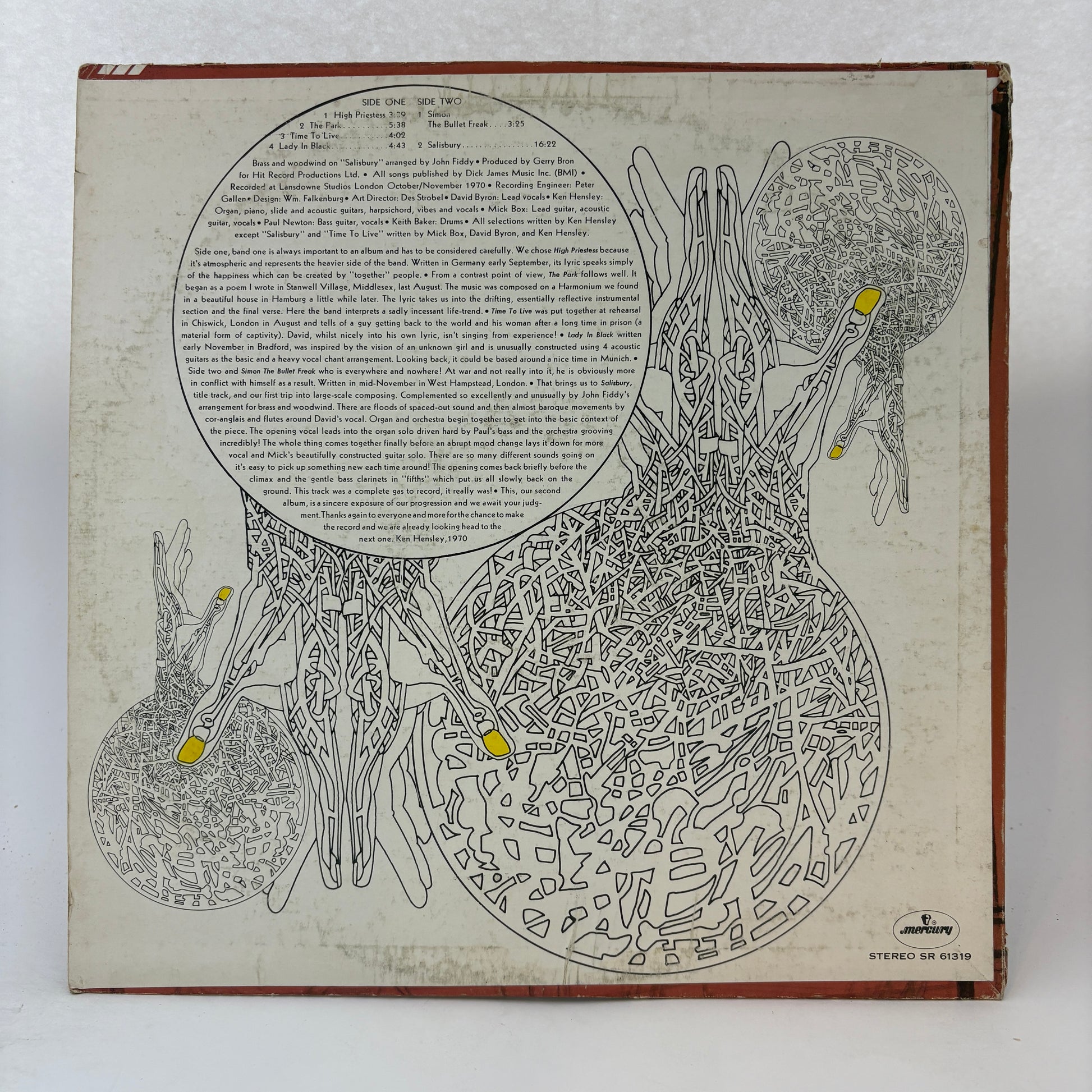 Uriah Heep : Salisbury (LP,Album)