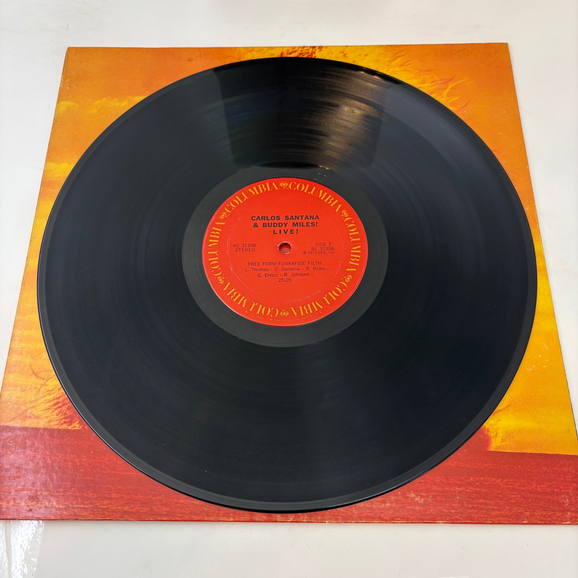 Carlos Santana And Buddy Miles : Carlos Santana & Buddy Miles! Live! (LP,Album)