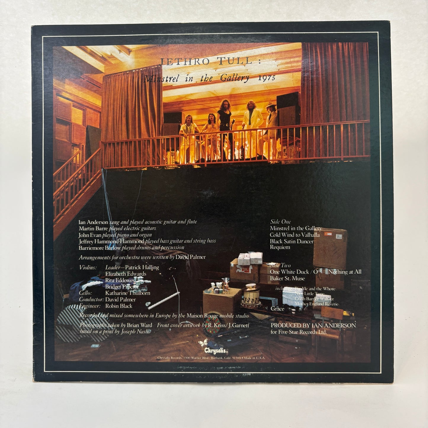 Jethro Tull : Minstrel In The Gallery (LP,Album)