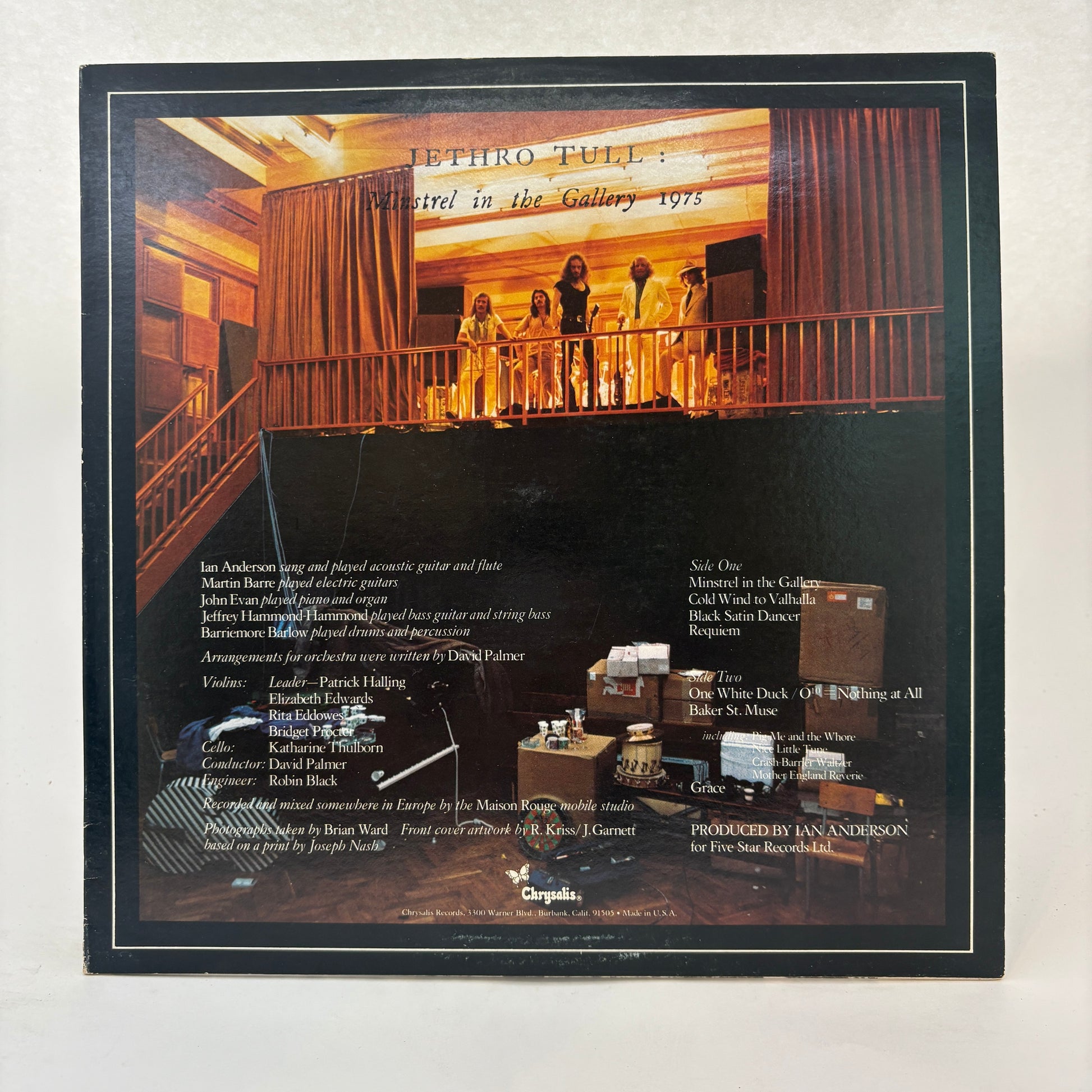 Jethro Tull : Minstrel In The Gallery (LP,Album)