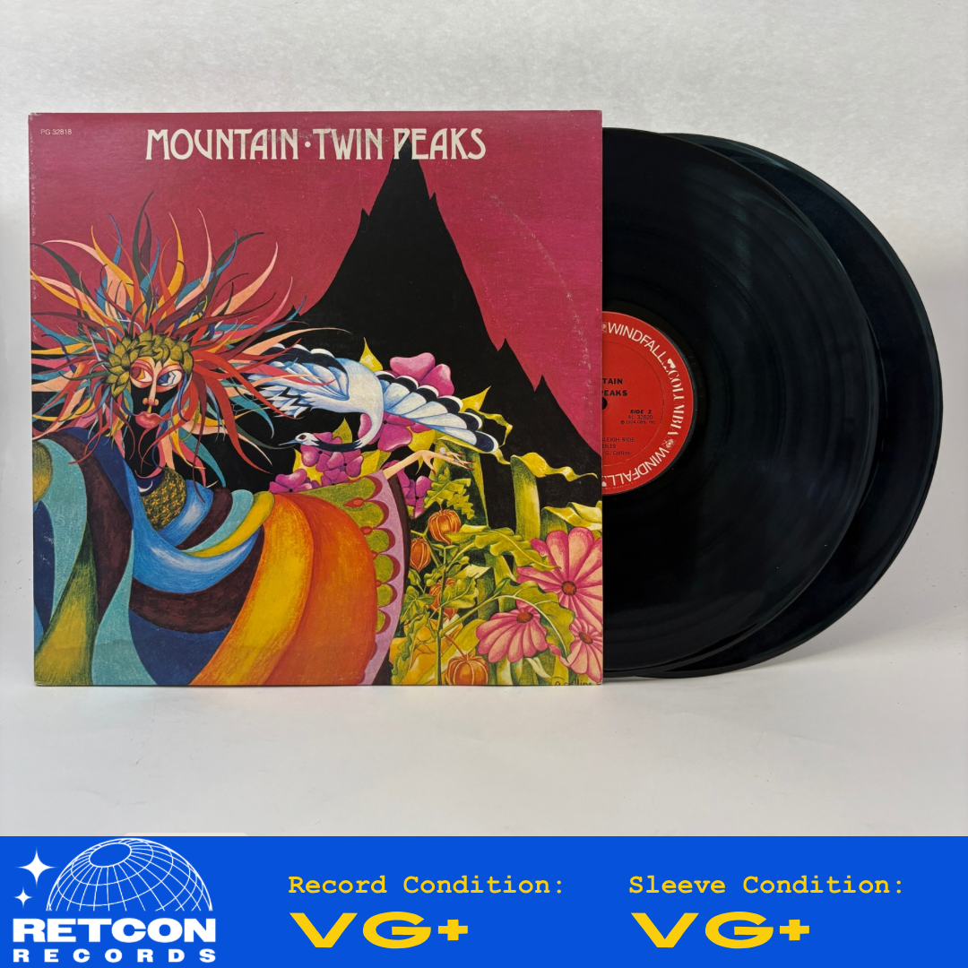 Mountain : Twin Peaks (LP,Album,Stereo)