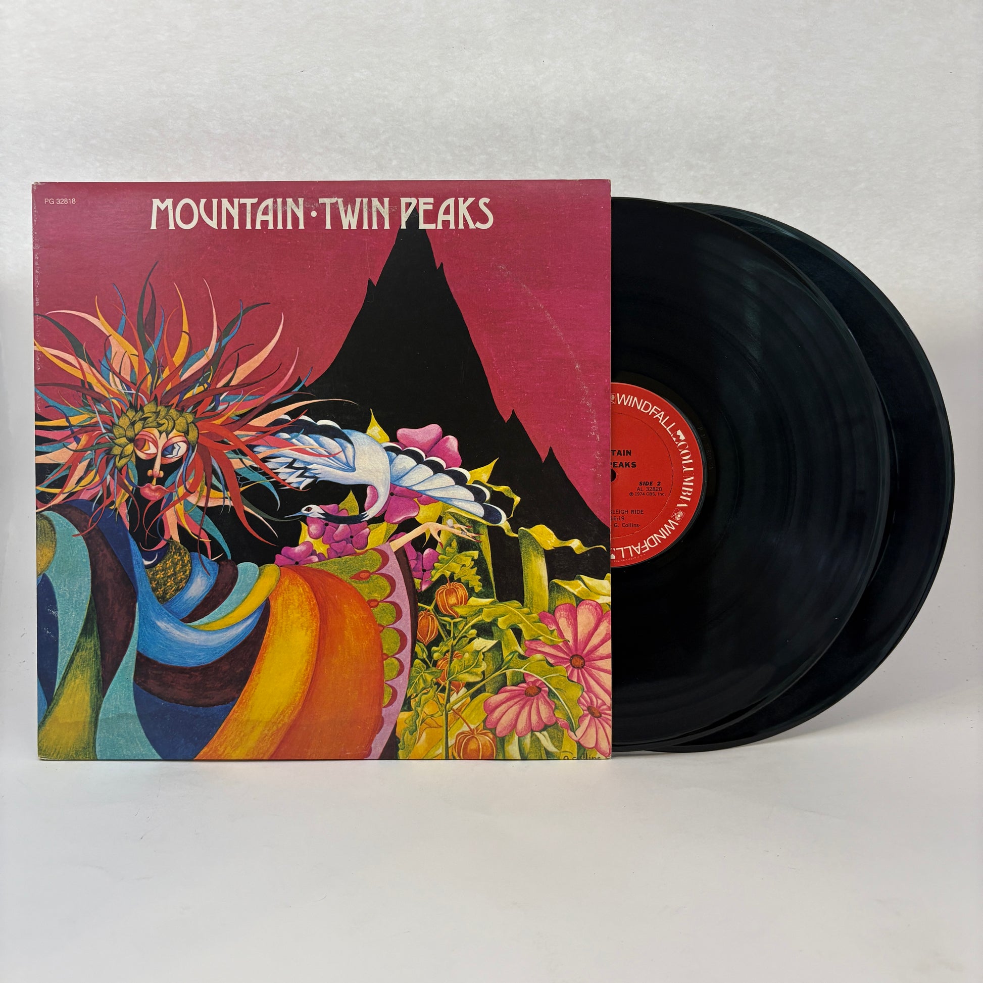 Mountain : Twin Peaks (LP,Album,Stereo)
