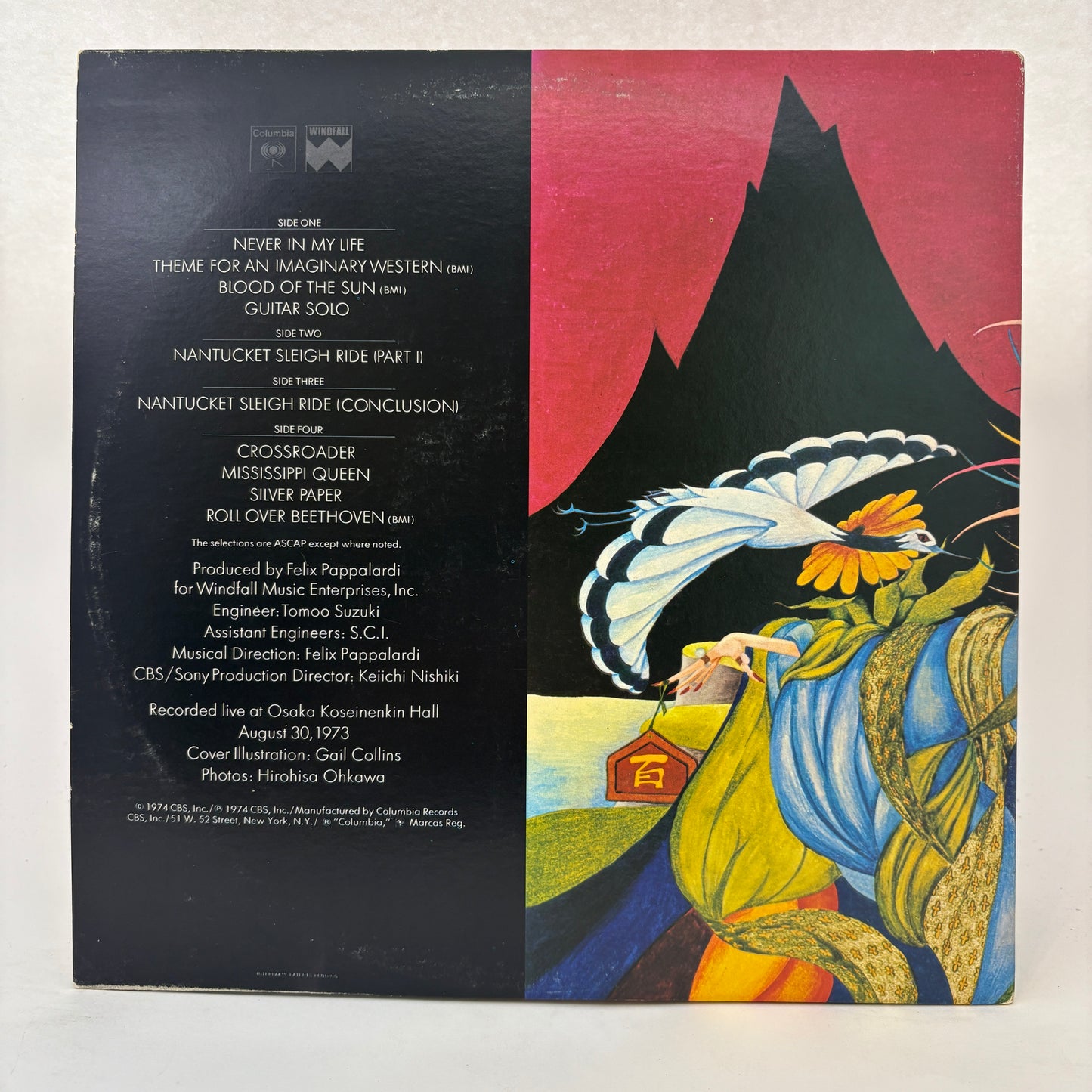 Mountain : Twin Peaks (LP,Album,Stereo)