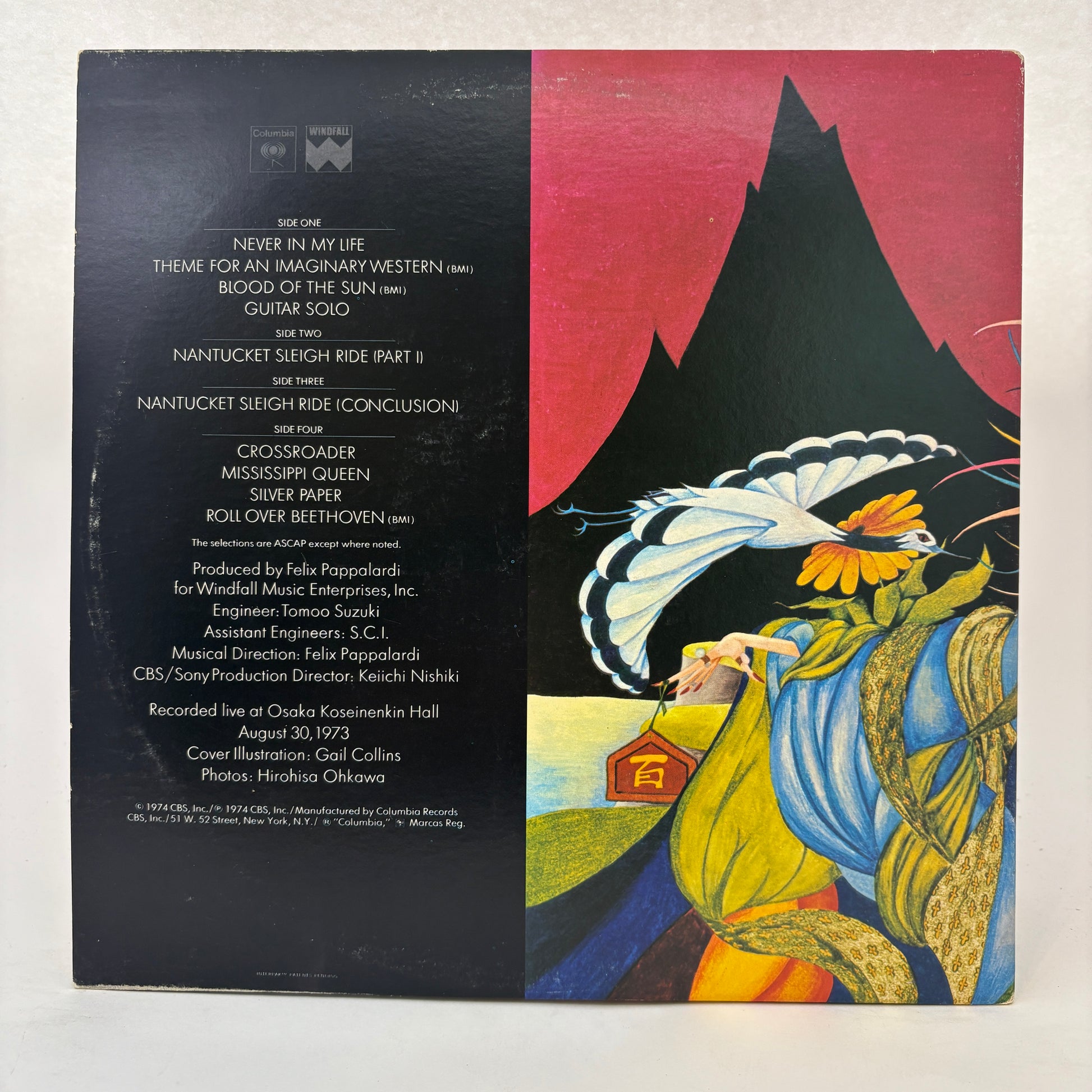 Mountain : Twin Peaks (LP,Album,Stereo)