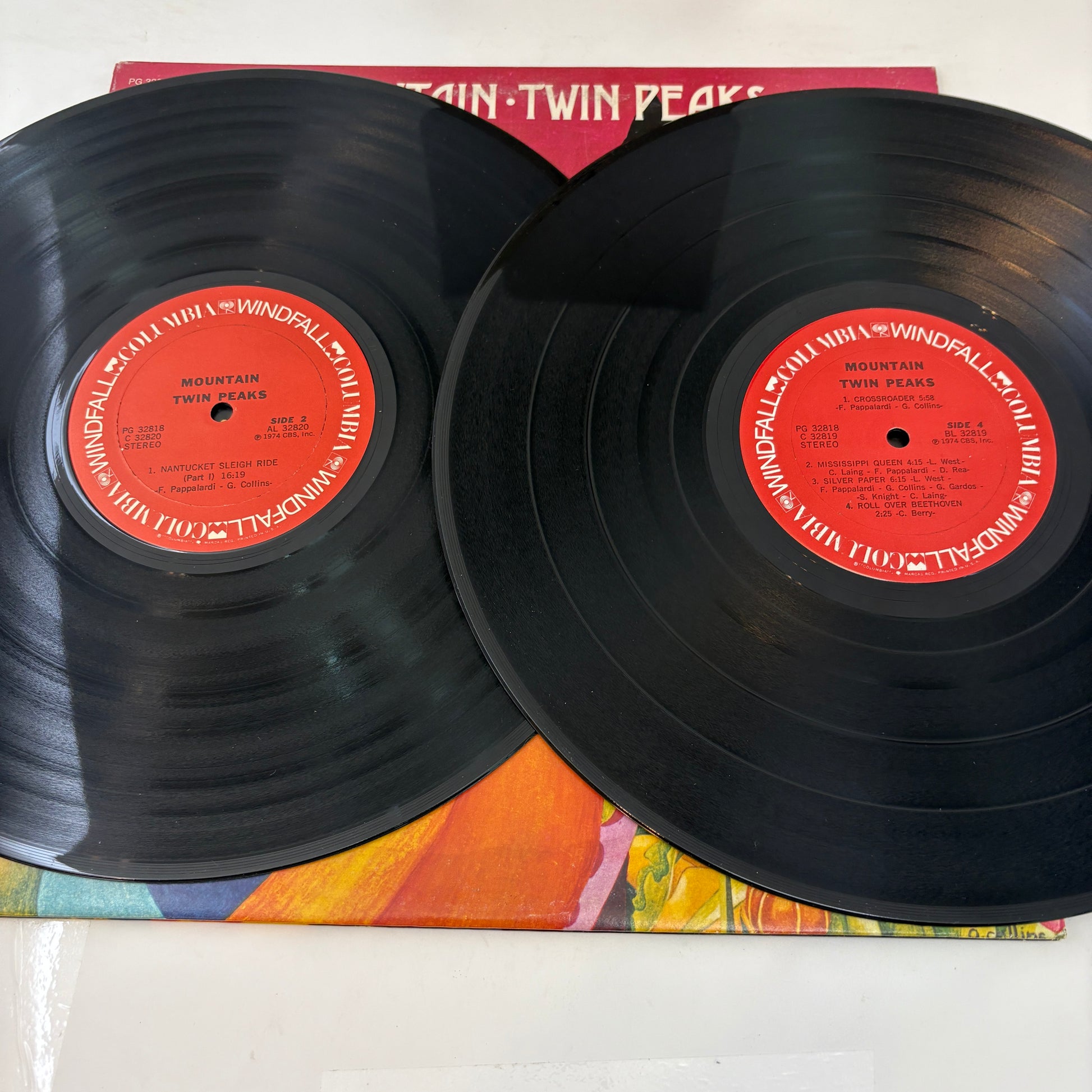 Mountain : Twin Peaks (LP,Album,Stereo)