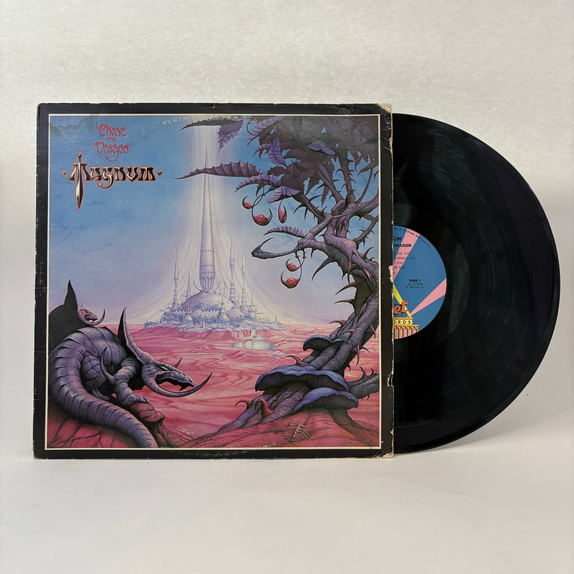 Magnum (3) : Chase The Dragon (LP,Album,Promo)