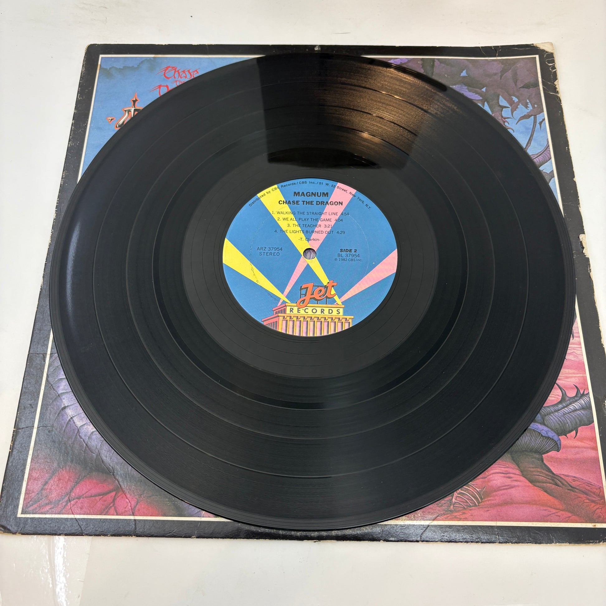 Magnum (3) : Chase The Dragon (LP,Album,Promo)