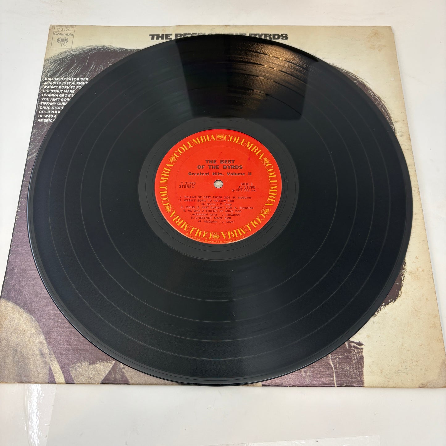 The Byrds : The Best Of The Byrds   Greatest Hits, Volume II  (LP,Compilation)