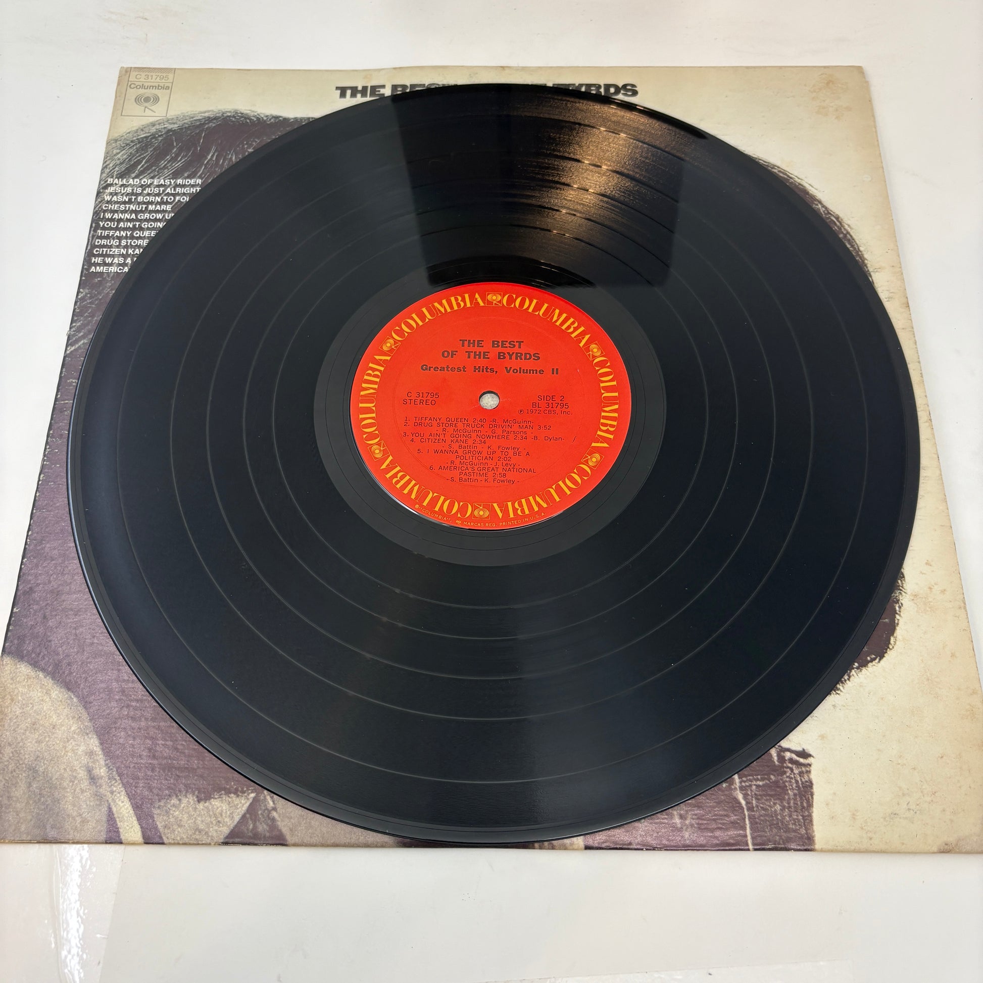 The Byrds : The Best Of The Byrds   Greatest Hits, Volume II  (LP,Compilation)