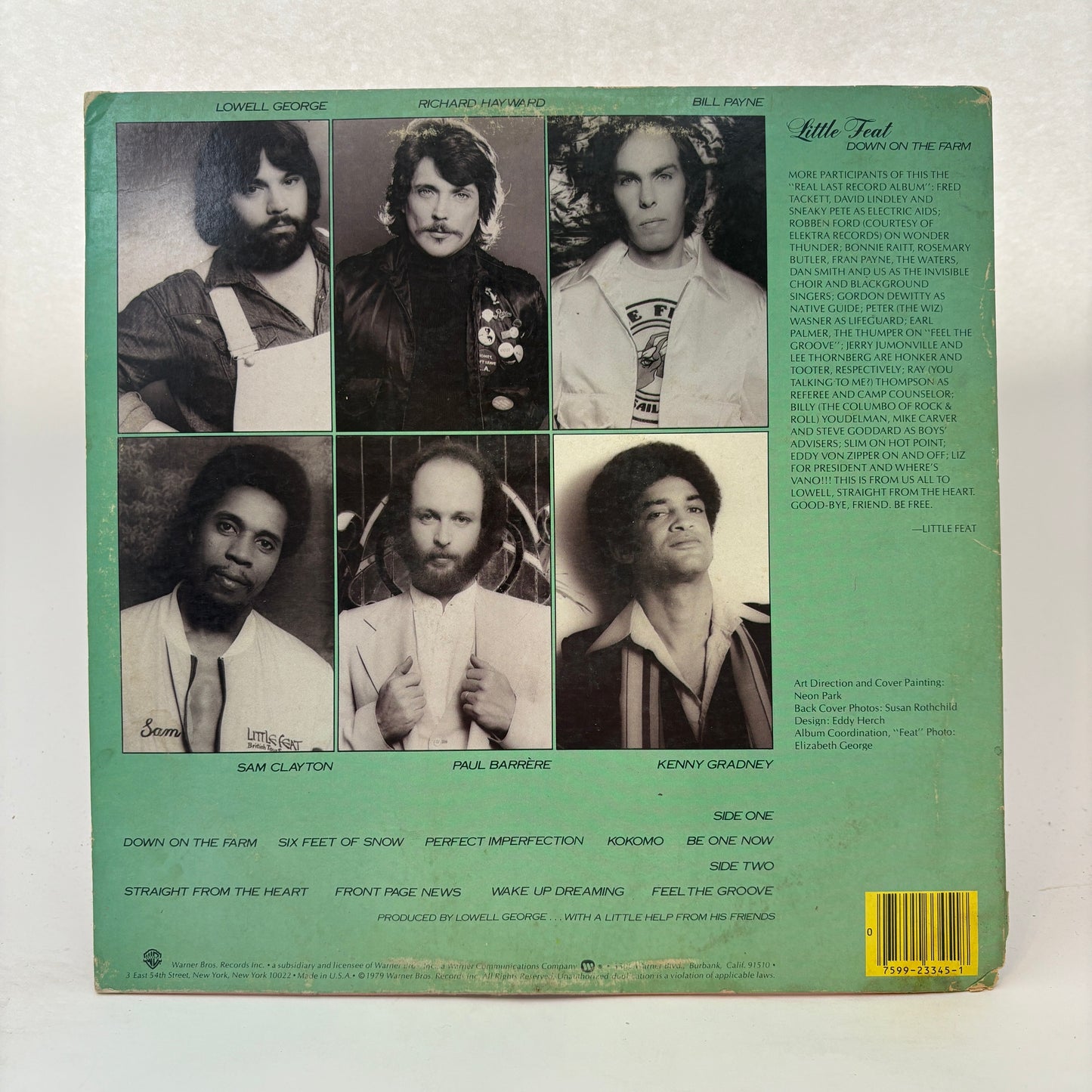 Little Feat : Down On The Farm (LP,Album,Stereo)