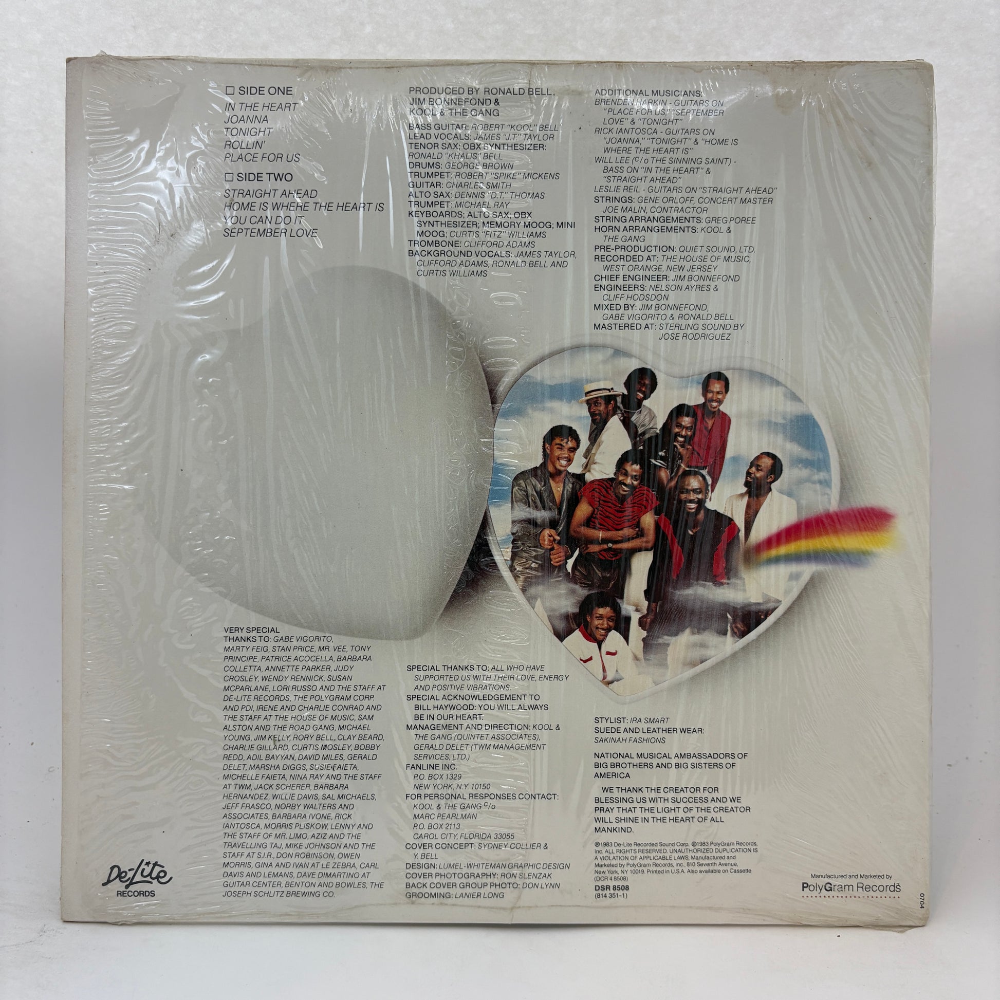 Kool & The Gang : In The Heart (LP,Album)