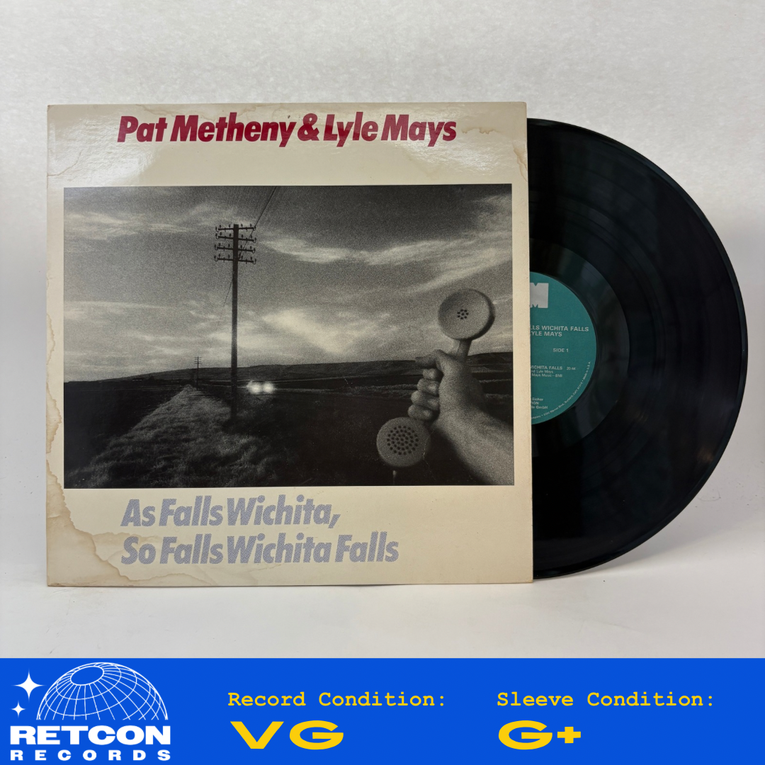 Pat Metheny & Lyle Mays : As Falls Wichita, So Falls Wichita Falls (LP,Album,Stereo)