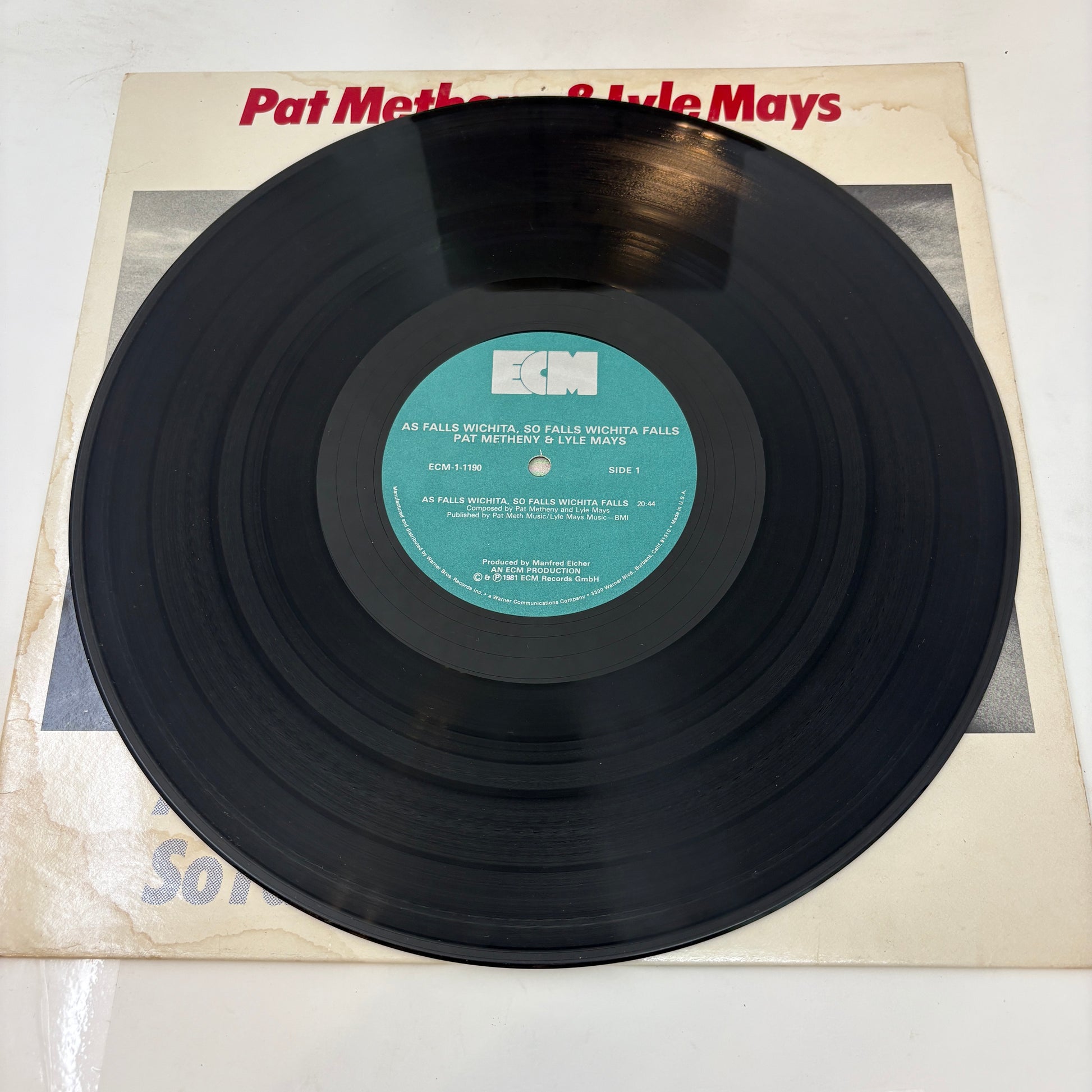 Pat Metheny & Lyle Mays : As Falls Wichita, So Falls Wichita Falls (LP,Album,Stereo)