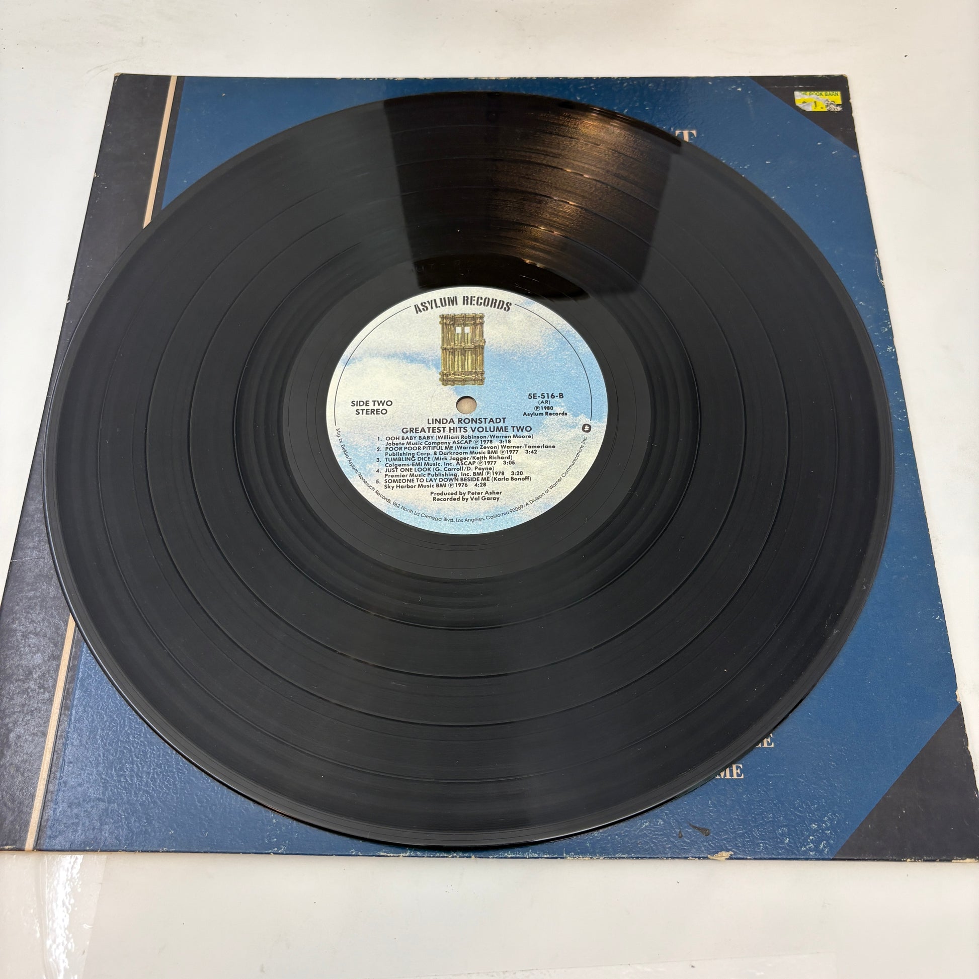 Linda Ronstadt : Greatest Hits Volume Two (LP,Compilation,Stereo)