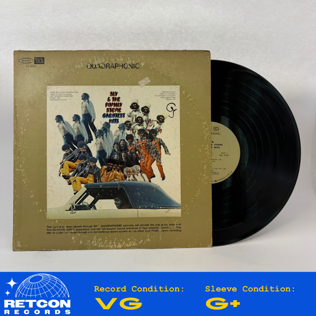 Sly & The Family Stone : Greatest Hits (LP,Compilation,Quadraphonic)