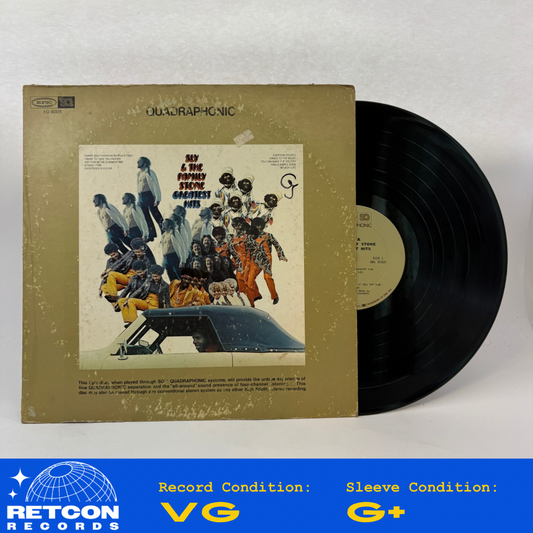 Sly & The Family Stone : Greatest Hits (LP,Compilation,Quadraphonic)