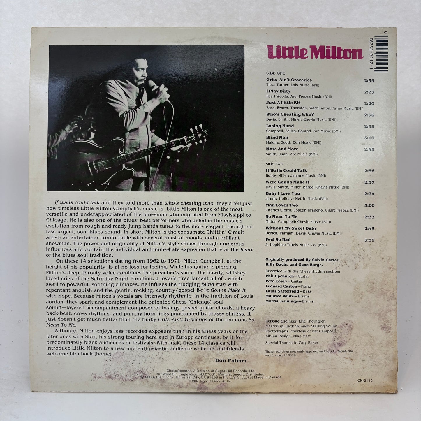 Little Milton : His Greatest Sides Vol. 1 (LP,Compilation)