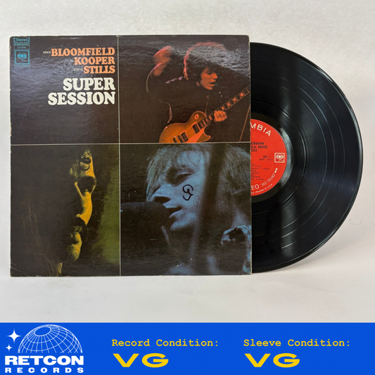 Mike Bloomfield / Al Kooper / Stephen Stills : Super Session (LP,Album,Stereo)