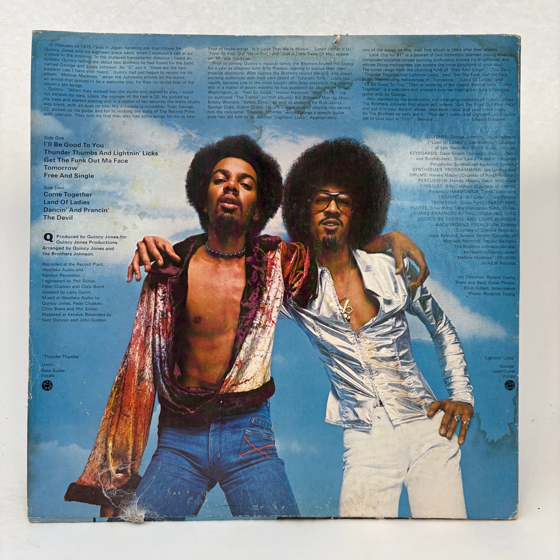 Brothers Johnson : Look Out For #1 (LP,Album,Stereo)