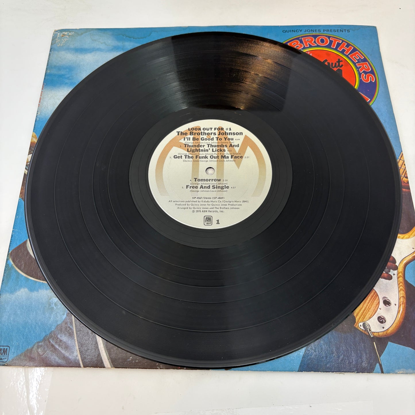 Brothers Johnson : Look Out For #1 (LP,Album,Stereo)