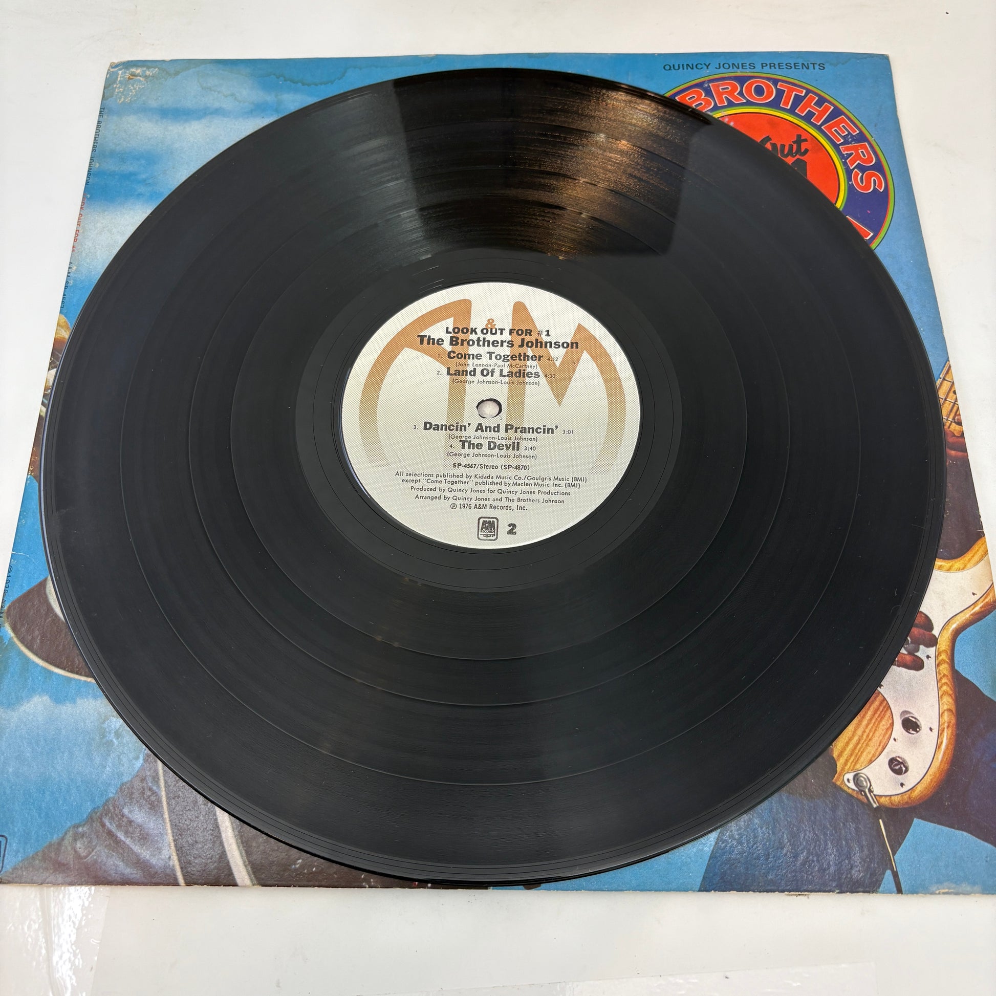 Brothers Johnson : Look Out For #1 (LP,Album,Stereo)