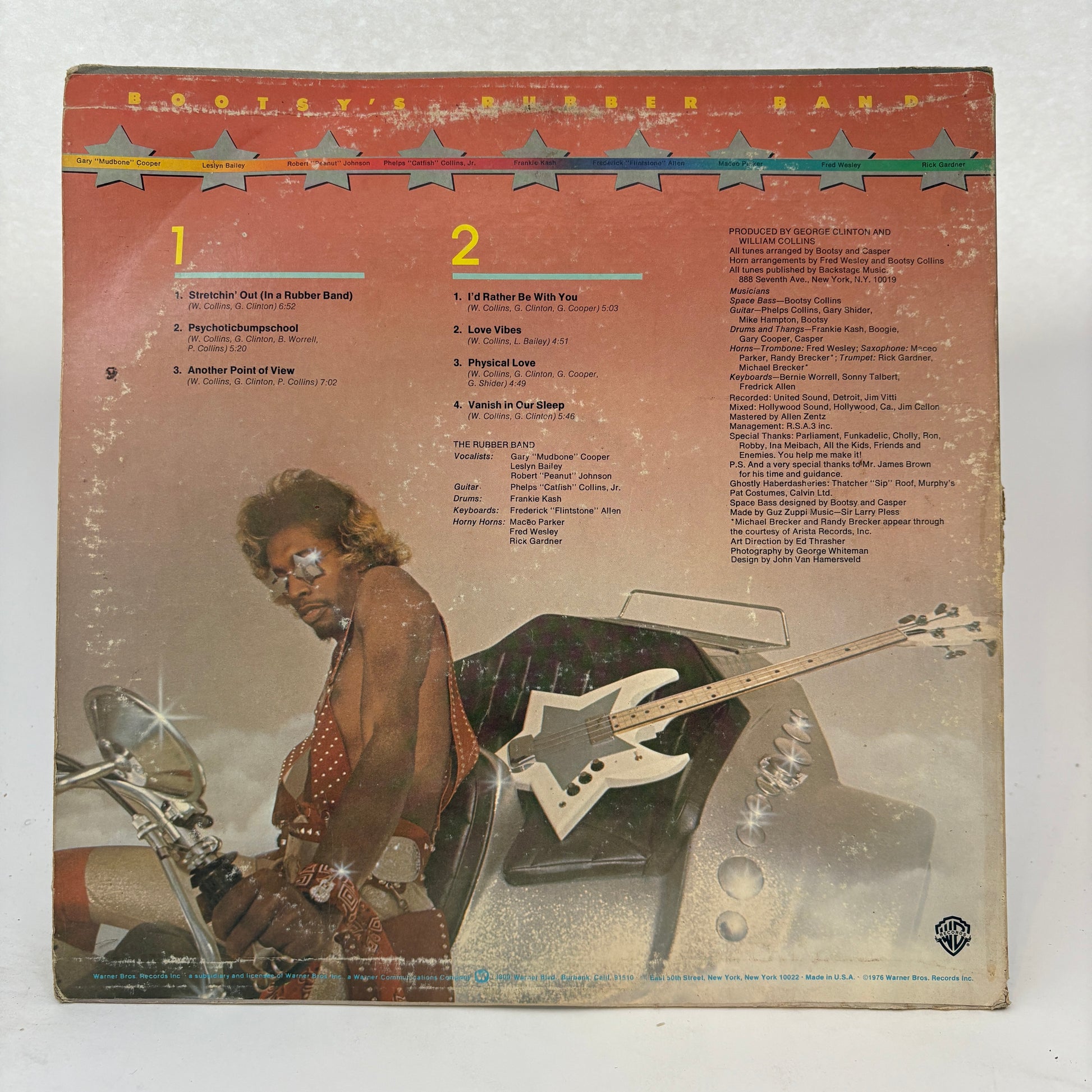 Bootsy's Rubber Band : Stretchin' Out In Bootsy's Rubber Band (LP,Album)