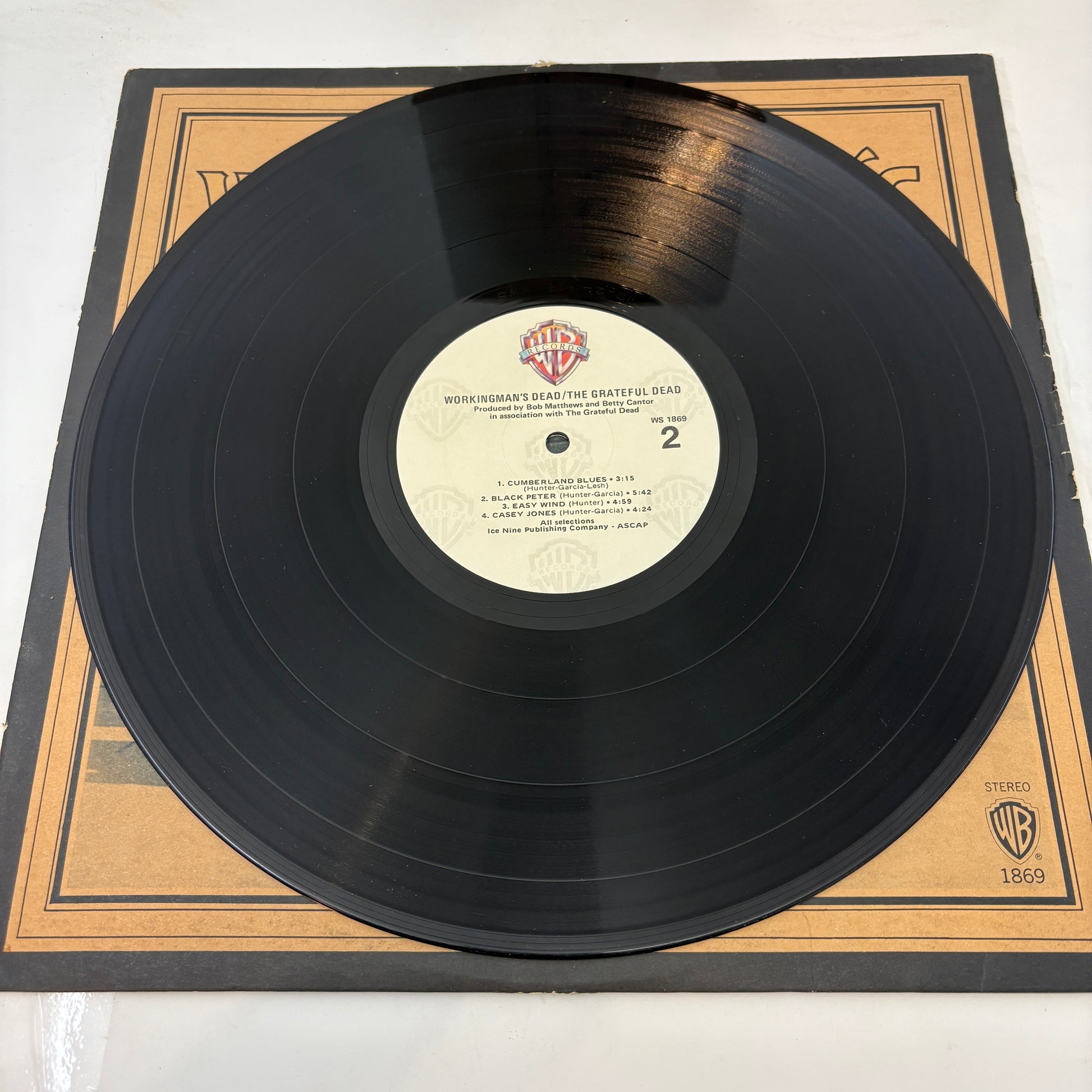 The Grateful Dead : Workingman's Dead (LP,Album,Repress,Stereo)