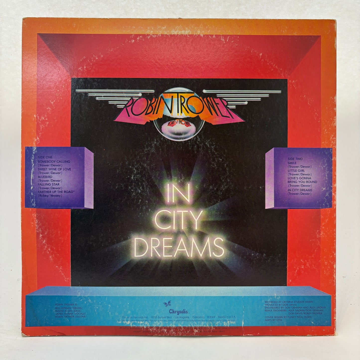 Robin Trower : In City Dreams (LP,Album)
