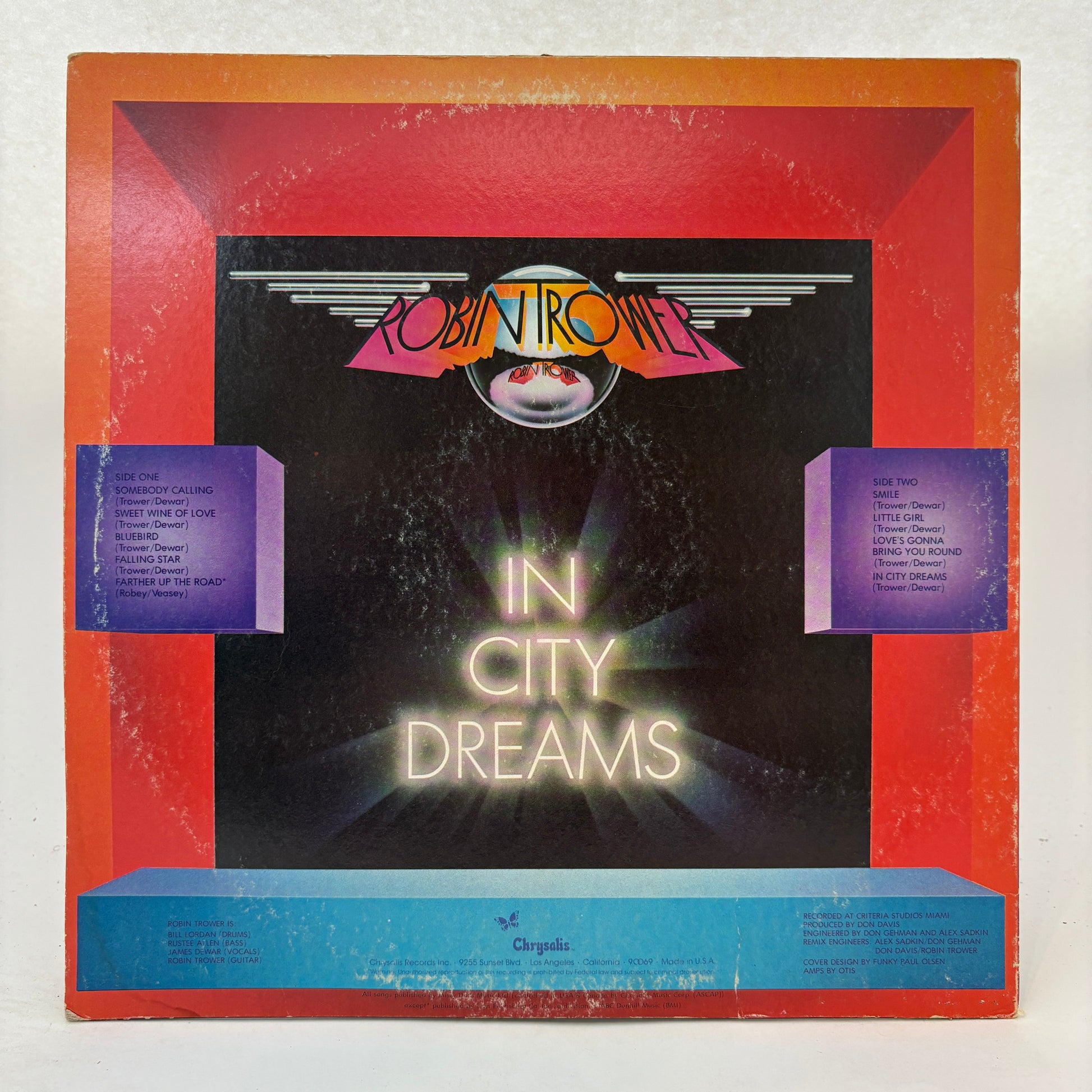 Robin Trower : In City Dreams (LP,Album)