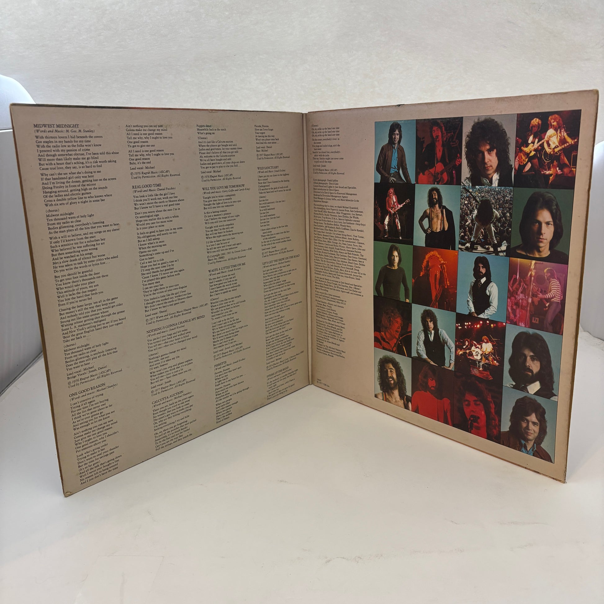 Michael Stanley Band : Stage Pass (LP,Album)