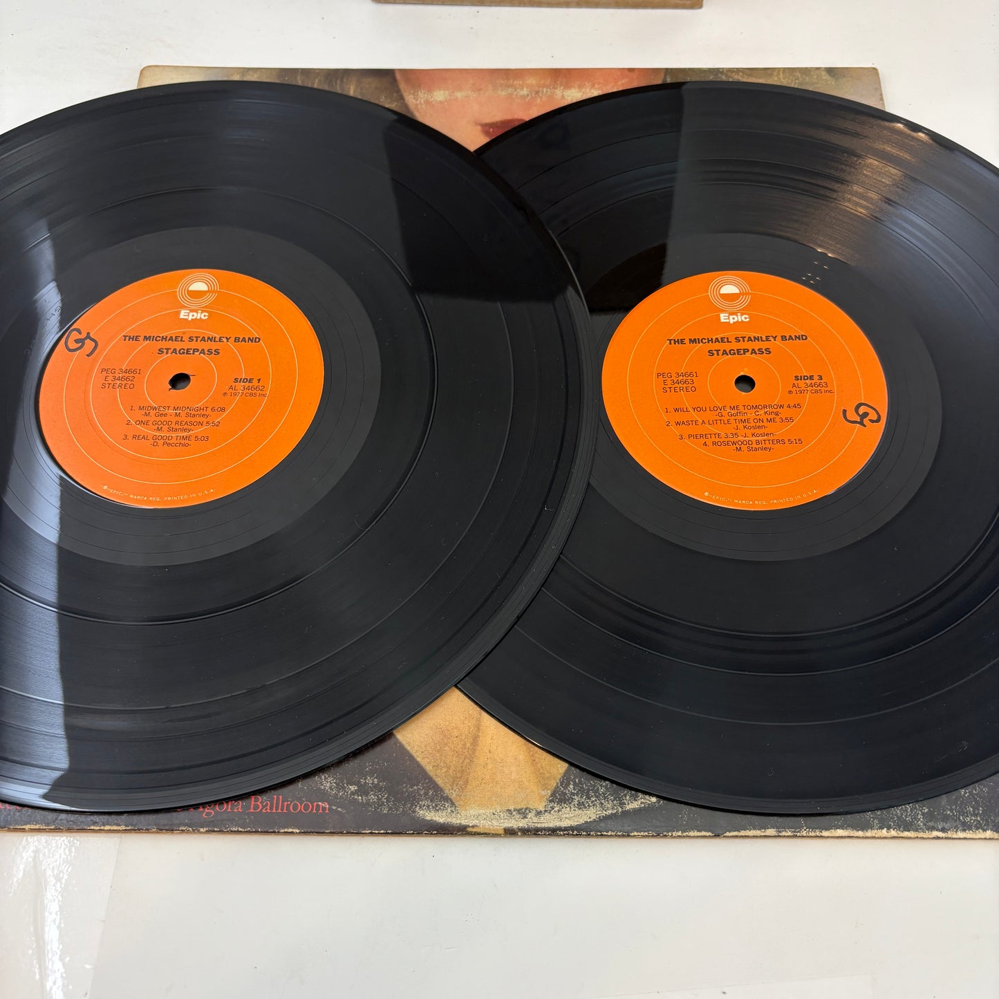 Michael Stanley Band : Stage Pass (LP,Album)