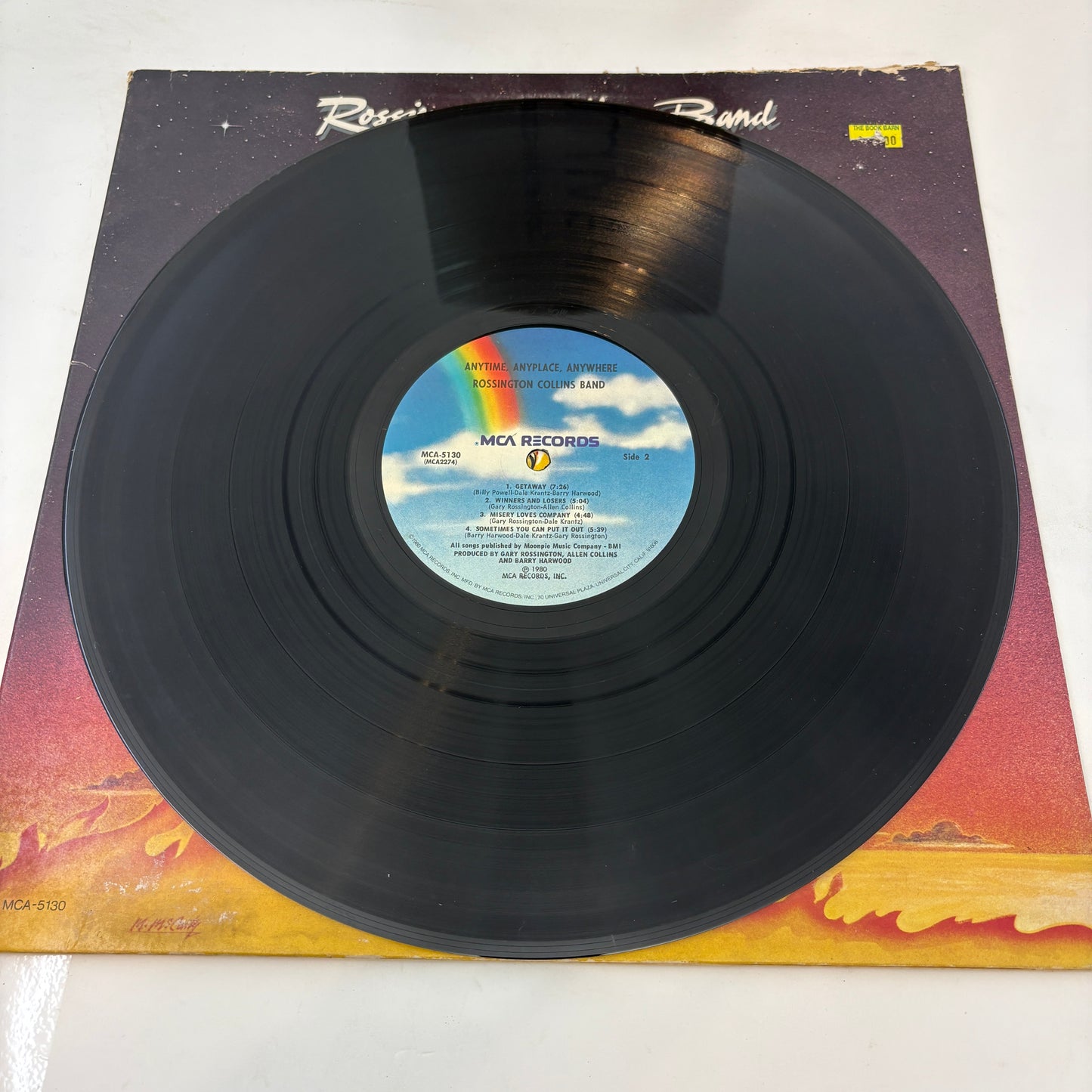 Rossington Collins Band : Anytime, Anyplace, Anywhere (LP,Album,Stereo)