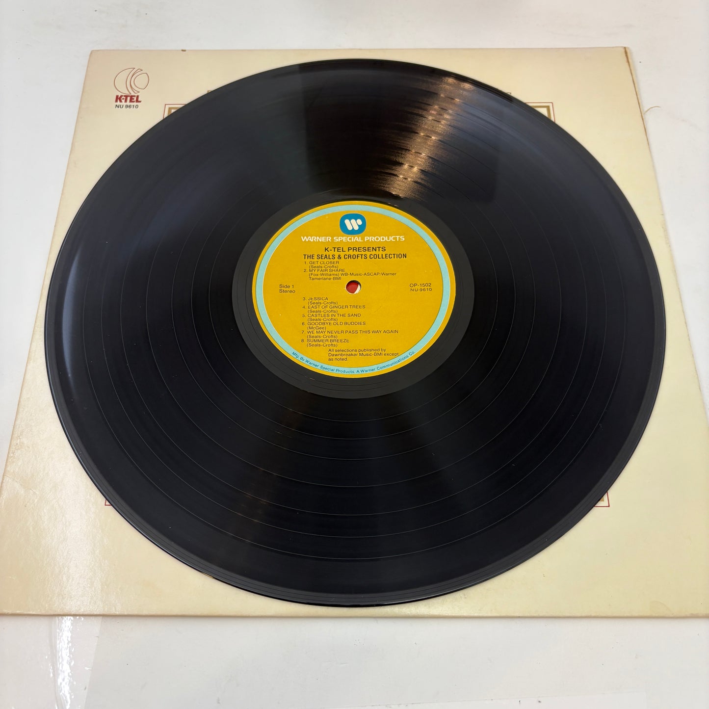 Seals & Crofts : K-tel Presents The Seals & Crofts Collection (LP,Album,Compilation,Repress,Stereo)